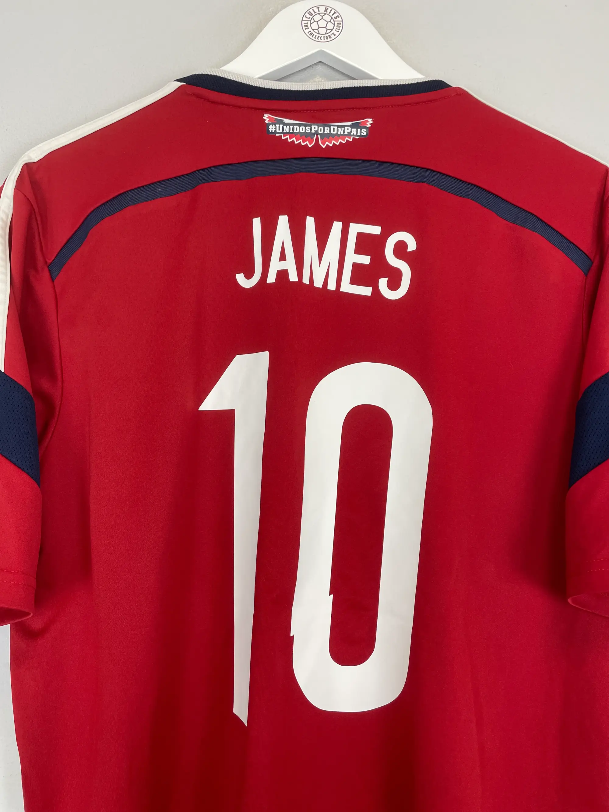 2014/15 COLOMBIA JAMES #10 AWAY SHIRT (L) ADIDAS | Cult Kits