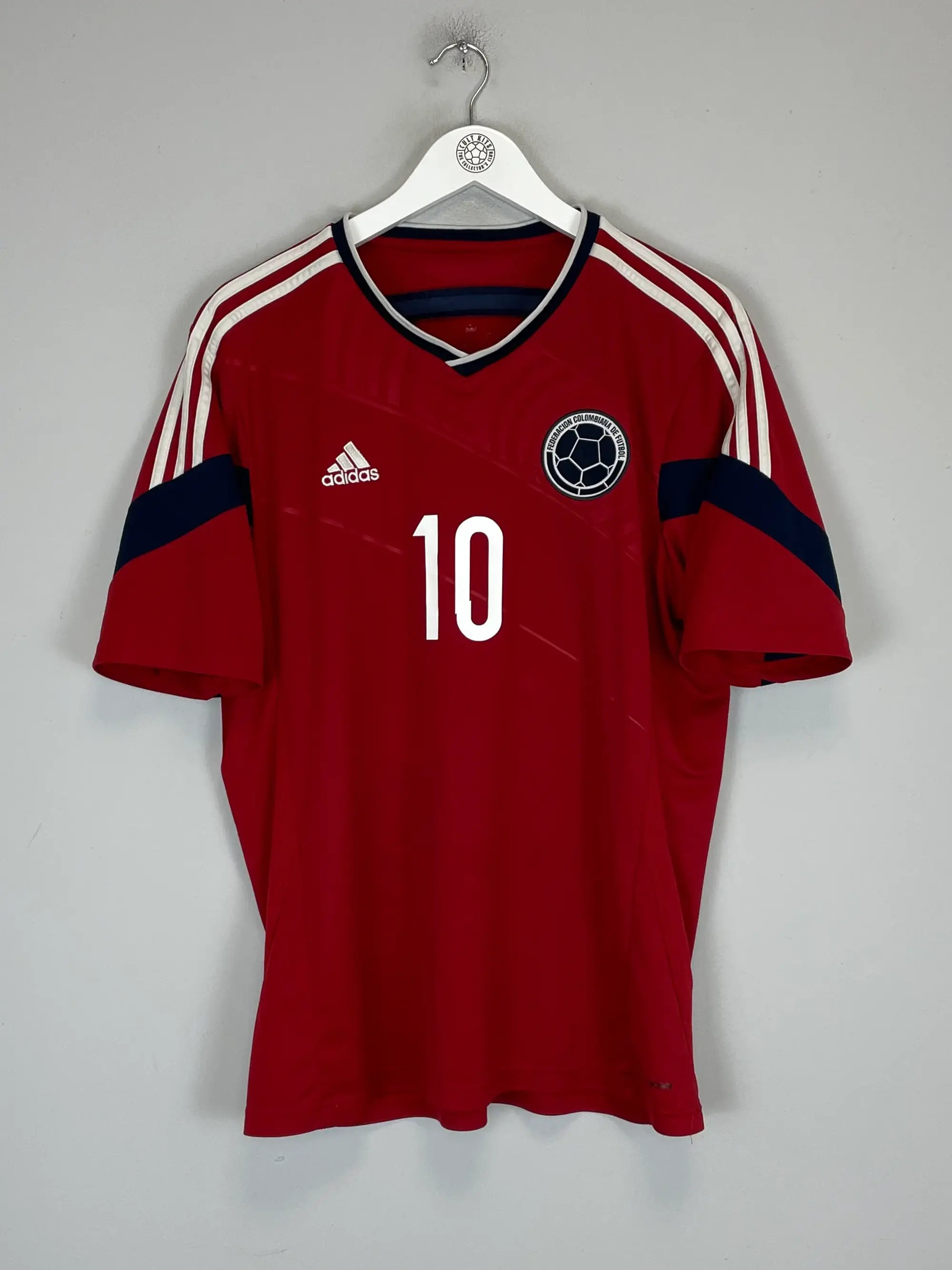 2014/15 COLOMBIA JAMES #10 AWAY SHIRT (L) ADIDAS | Cult Kits