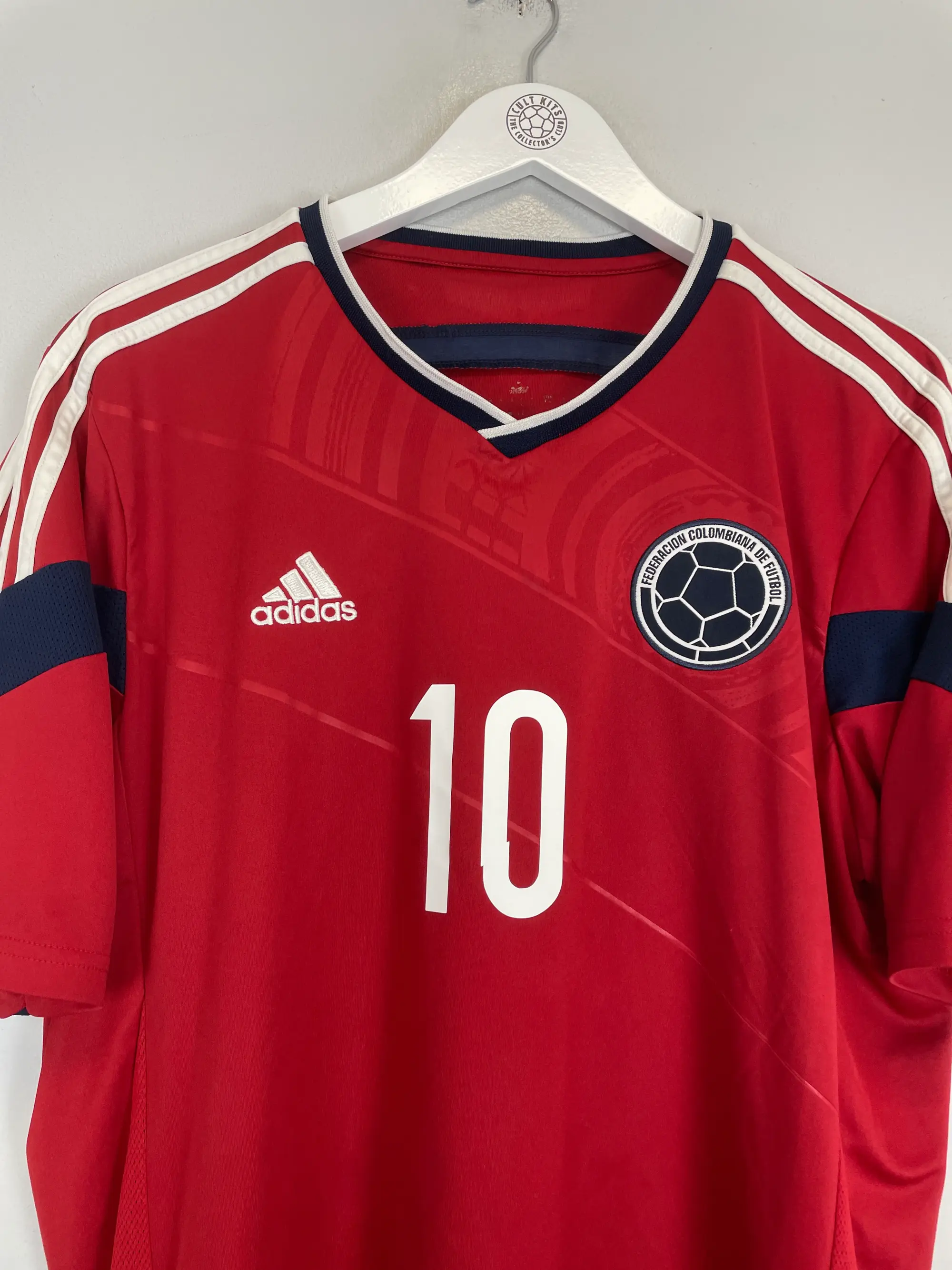 2014/15 COLOMBIA JAMES #10 AWAY SHIRT (L) ADIDAS | Cult Kits
