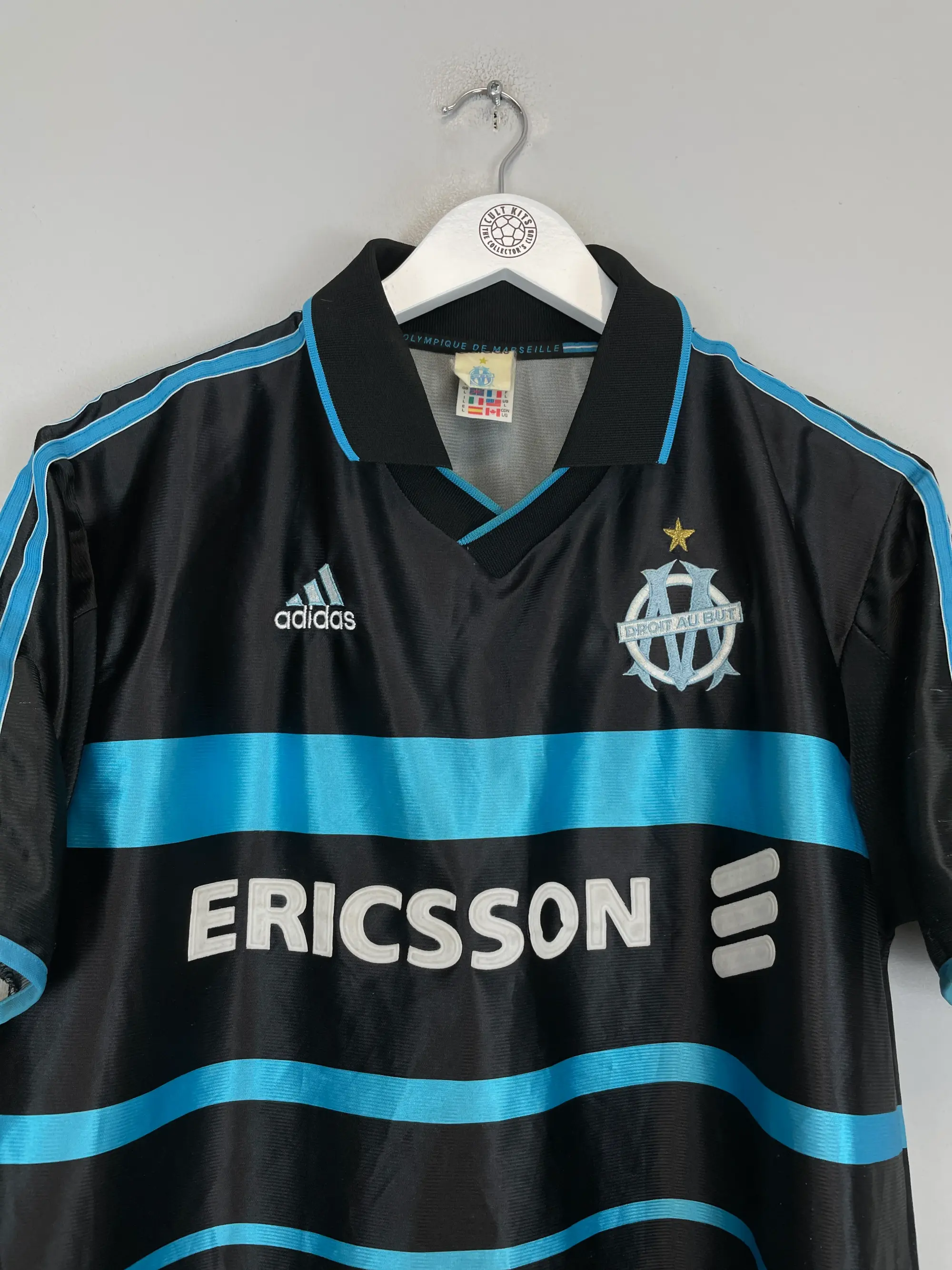 1999/00 MARSEILLE THIRD SHIRT (L) ADIDAS | Cult Kits