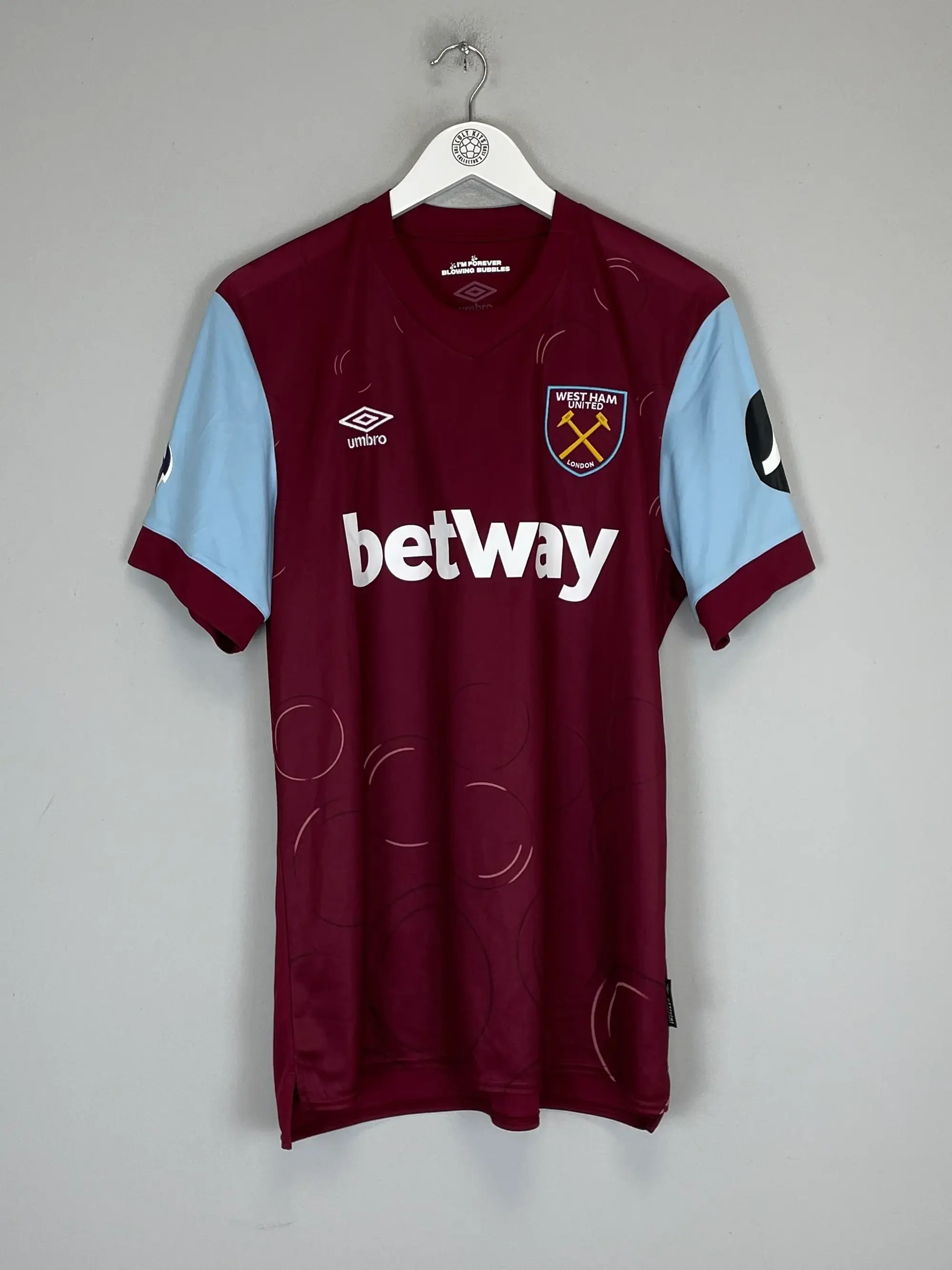 CULT KITS - 2023/24 WEST HAM L.PAQUETA #10 *BNWT* HOME SHIRT (L) UMBRO