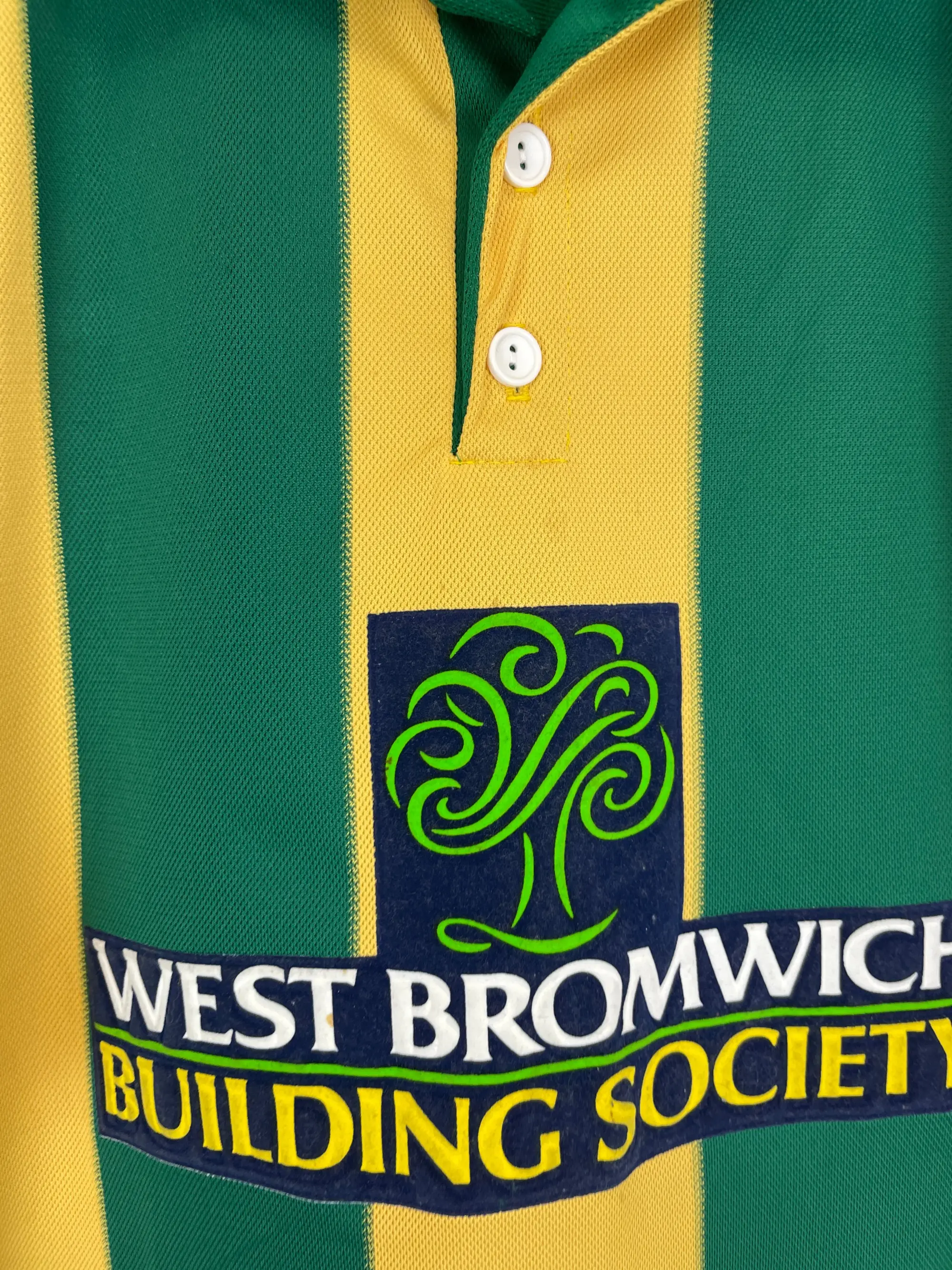 CULT KITS - 2001/03 WEST BROM AWAY SHIRT (XL) THE BAGGIES