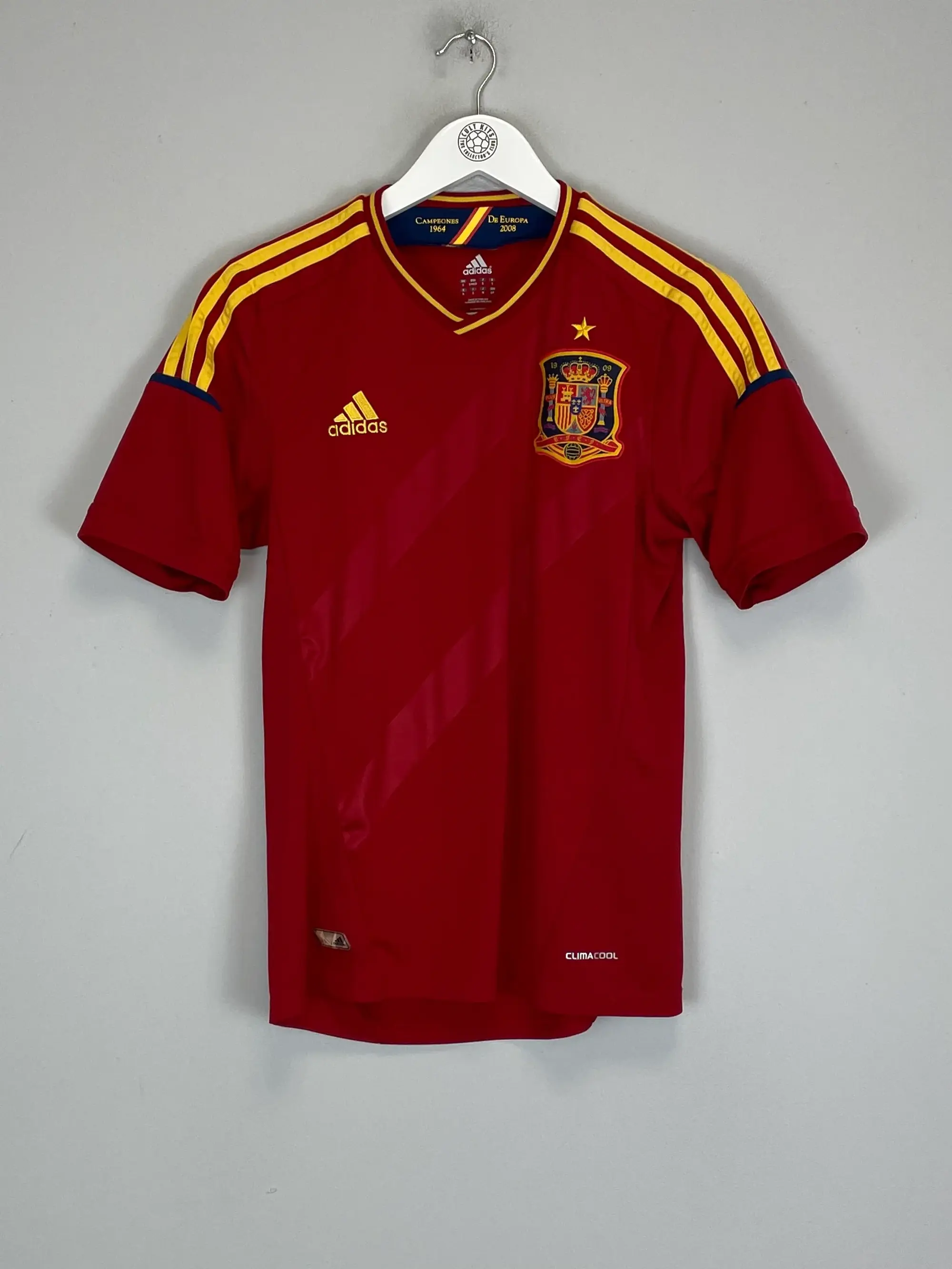 CULT KITS - 2016/17 SPAIN HOME SHIRT (S) ADIDAS