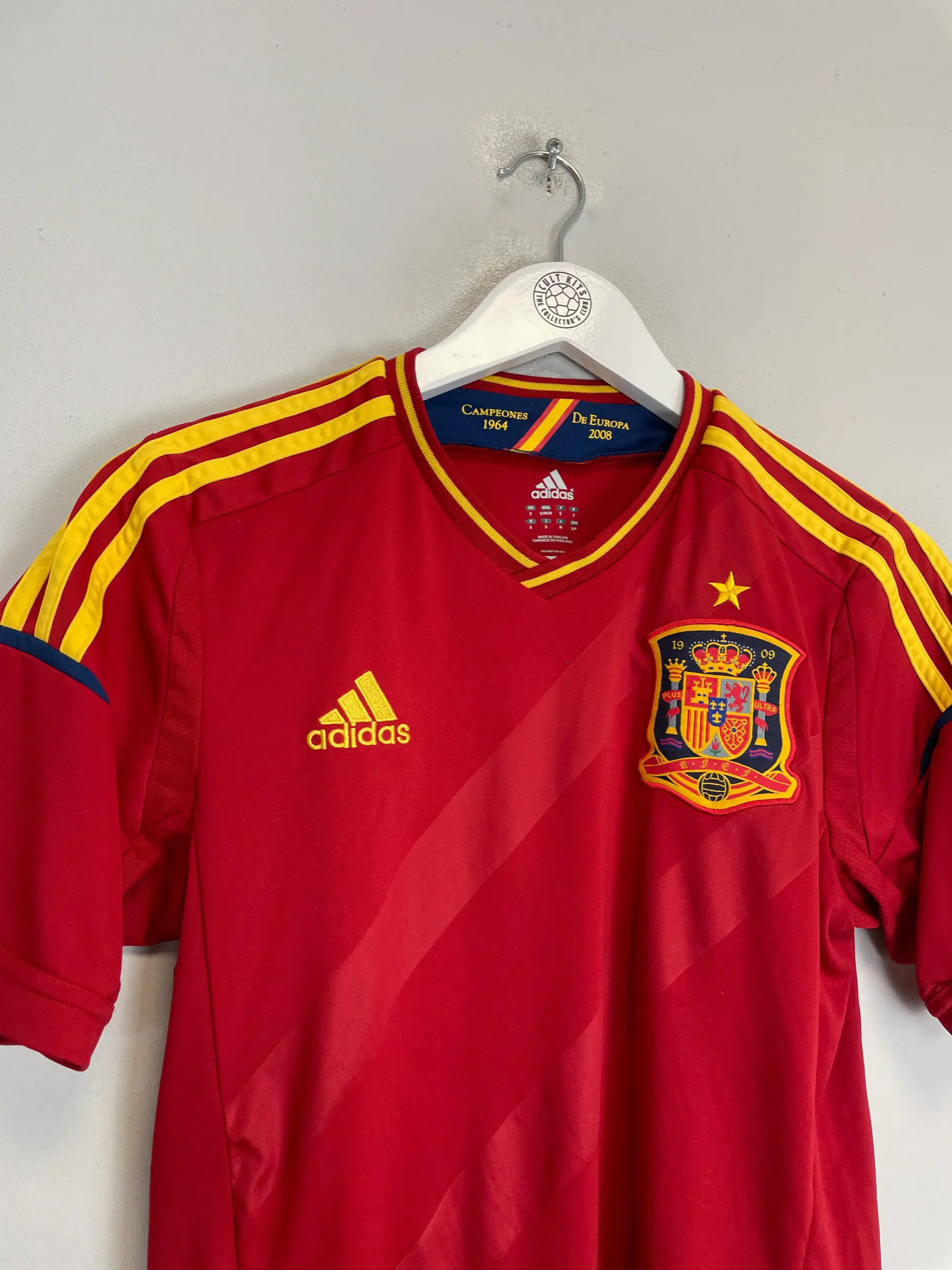 CULT KITS - 2016/17 SPAIN HOME SHIRT (S) ADIDAS