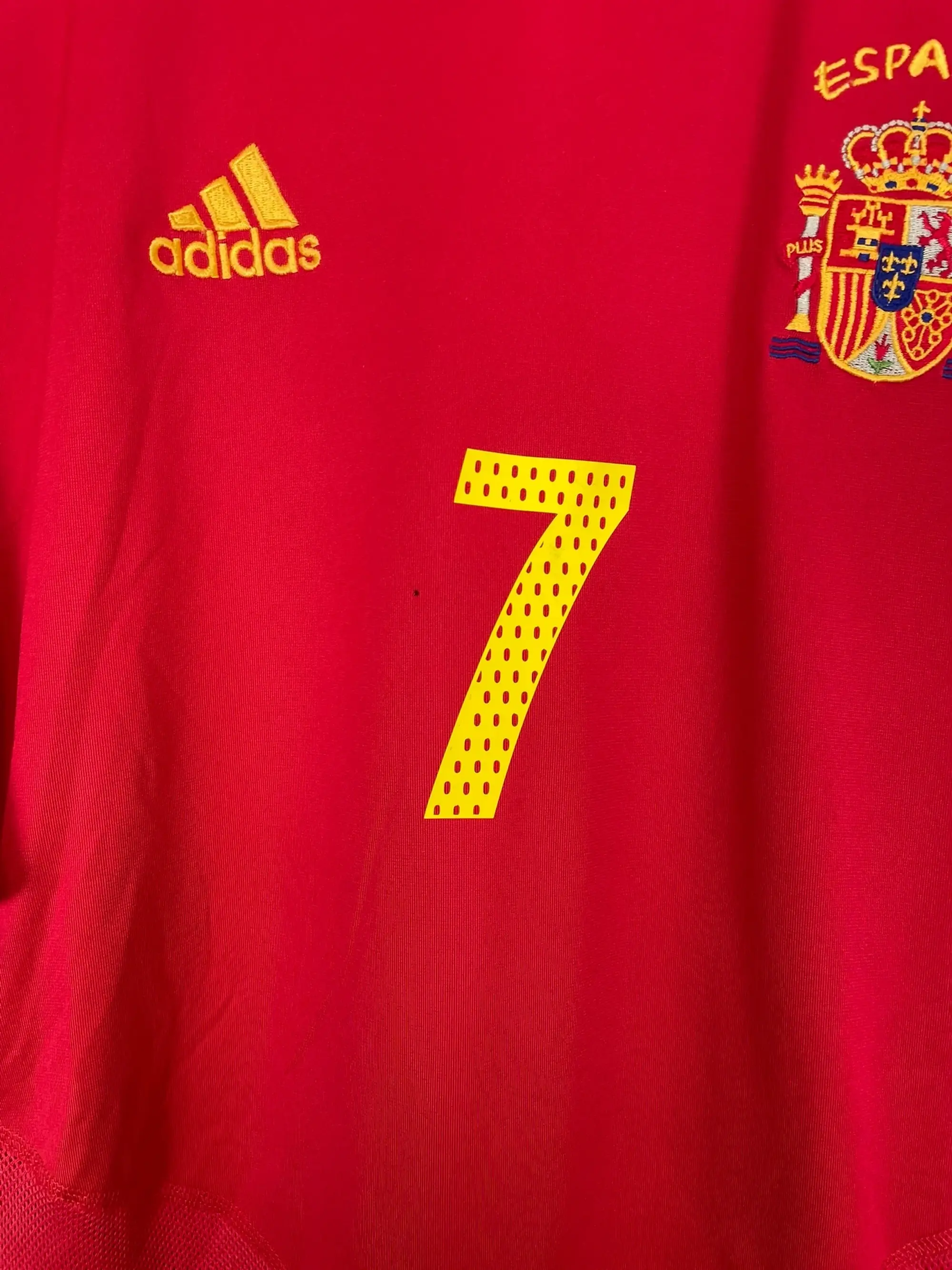 CULT KITS - 2016/17 SPAIN HOME SHIRT (S) ADIDAS
