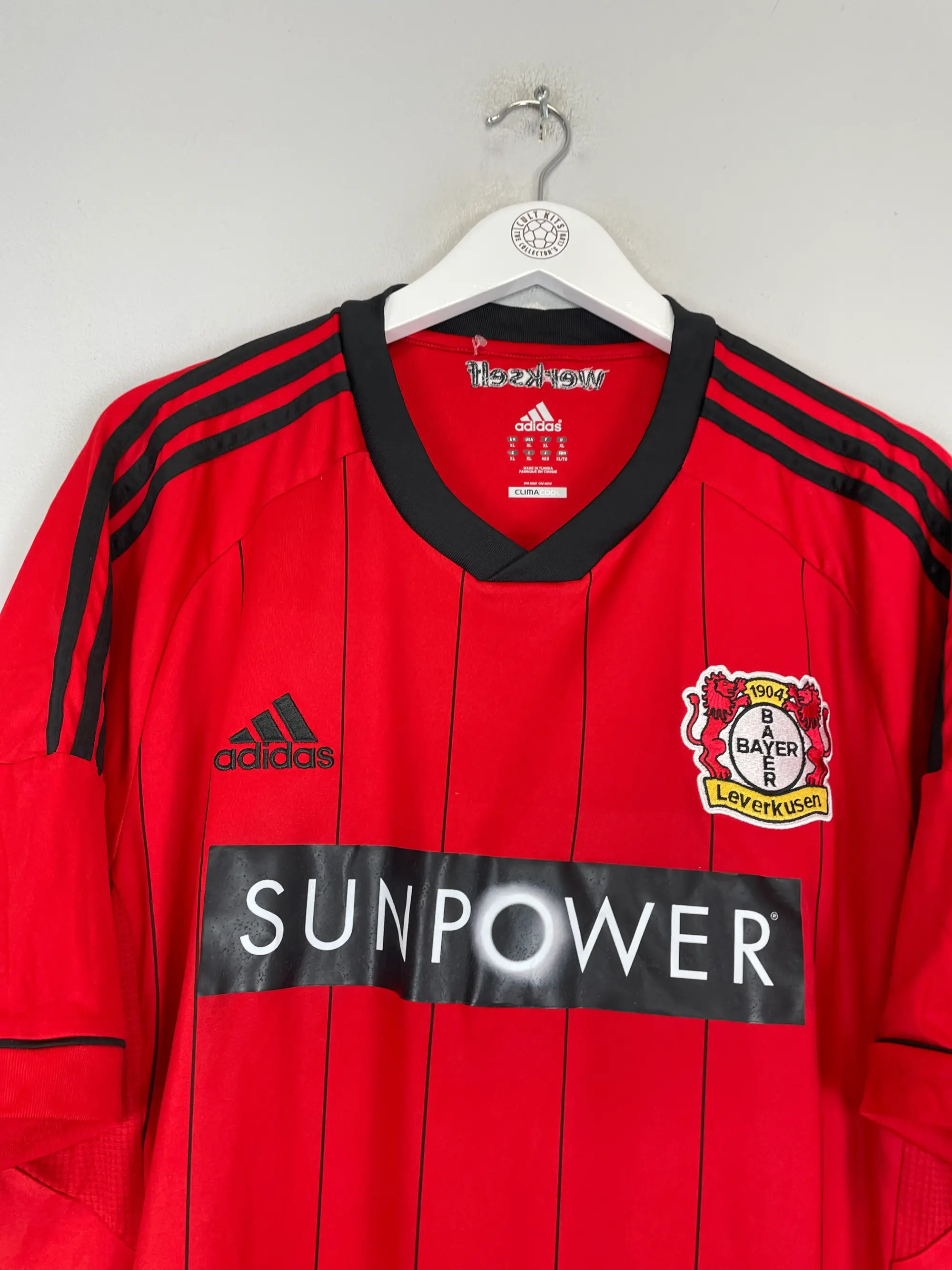 2012/13 BAYER LEVERKUSEN HOME SHIRT (XL) ADIDAS | Cult Kits