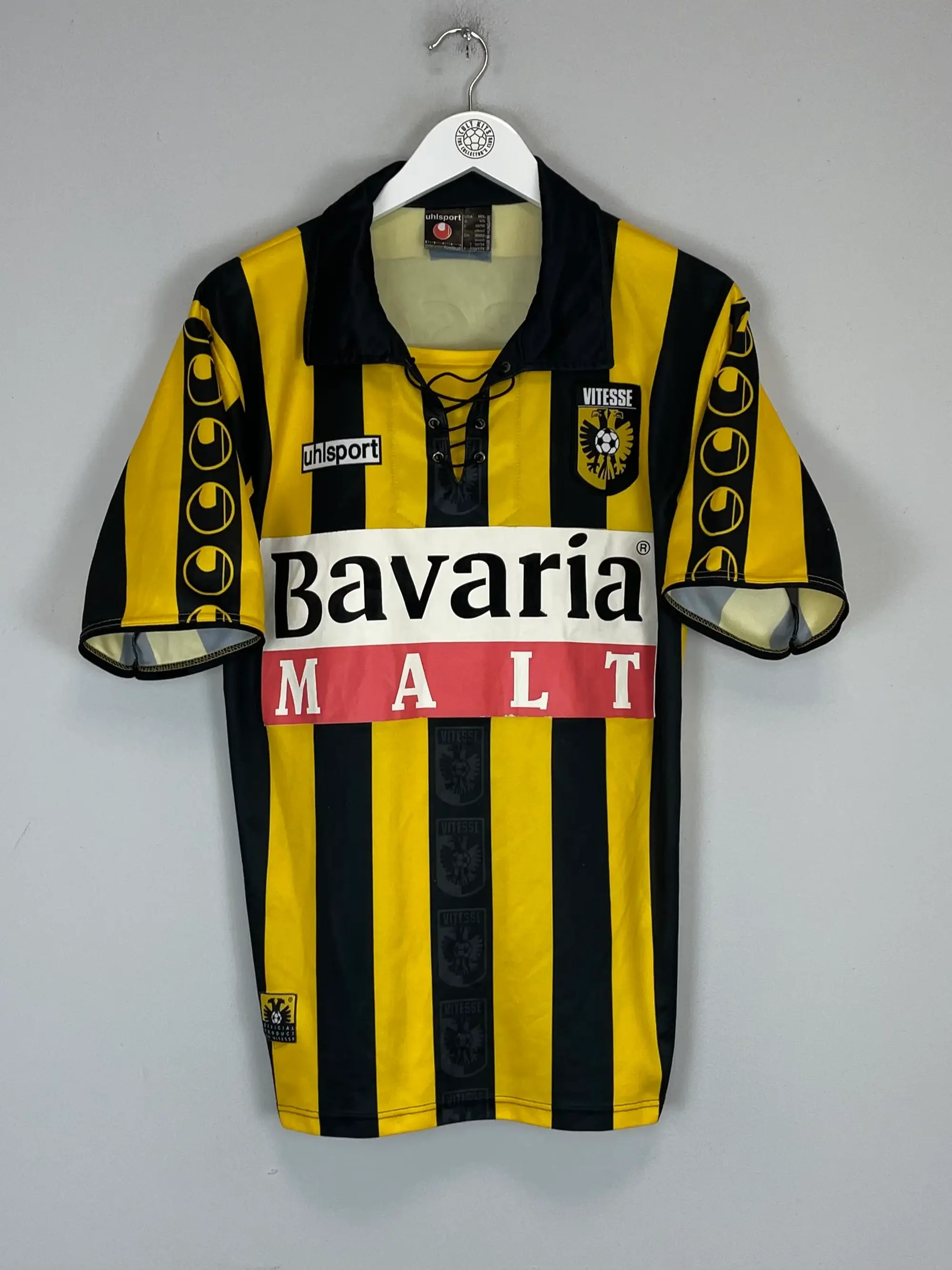 CULT KITS - 2002/03 VITESSE HOME SHIRT (M) UHLSPORT