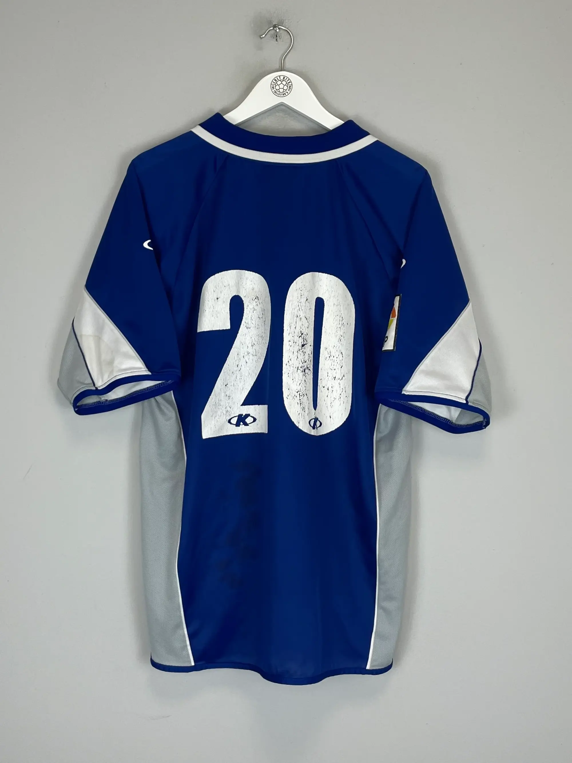 CULT KITS - 2002/03 VILLARREAL #20 AWAY SHIRT (XL) KELME