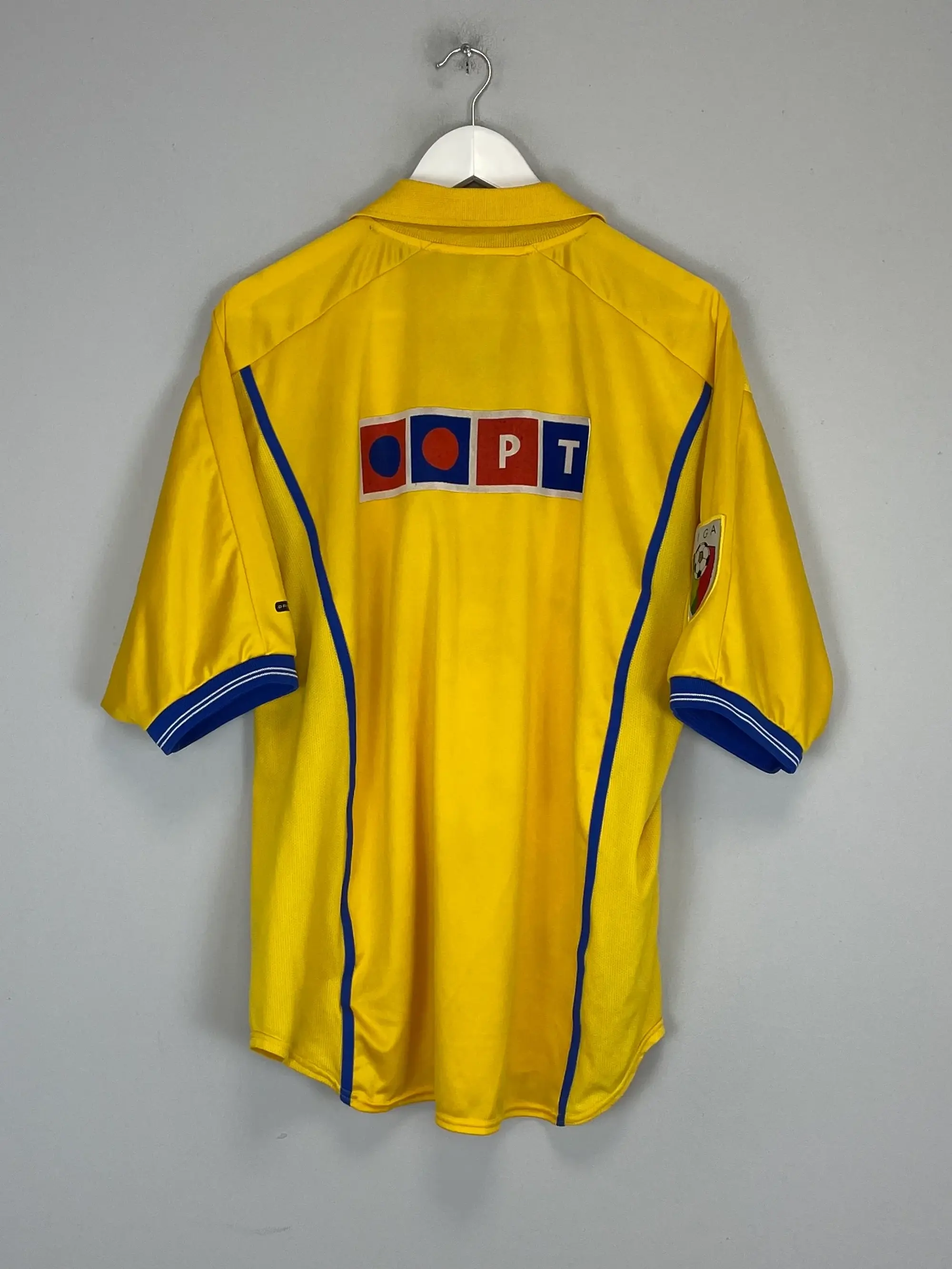 CULT KITS - 2003/04 VALENCIA MISTA #20 HOME SHIRT (L) NIKE
