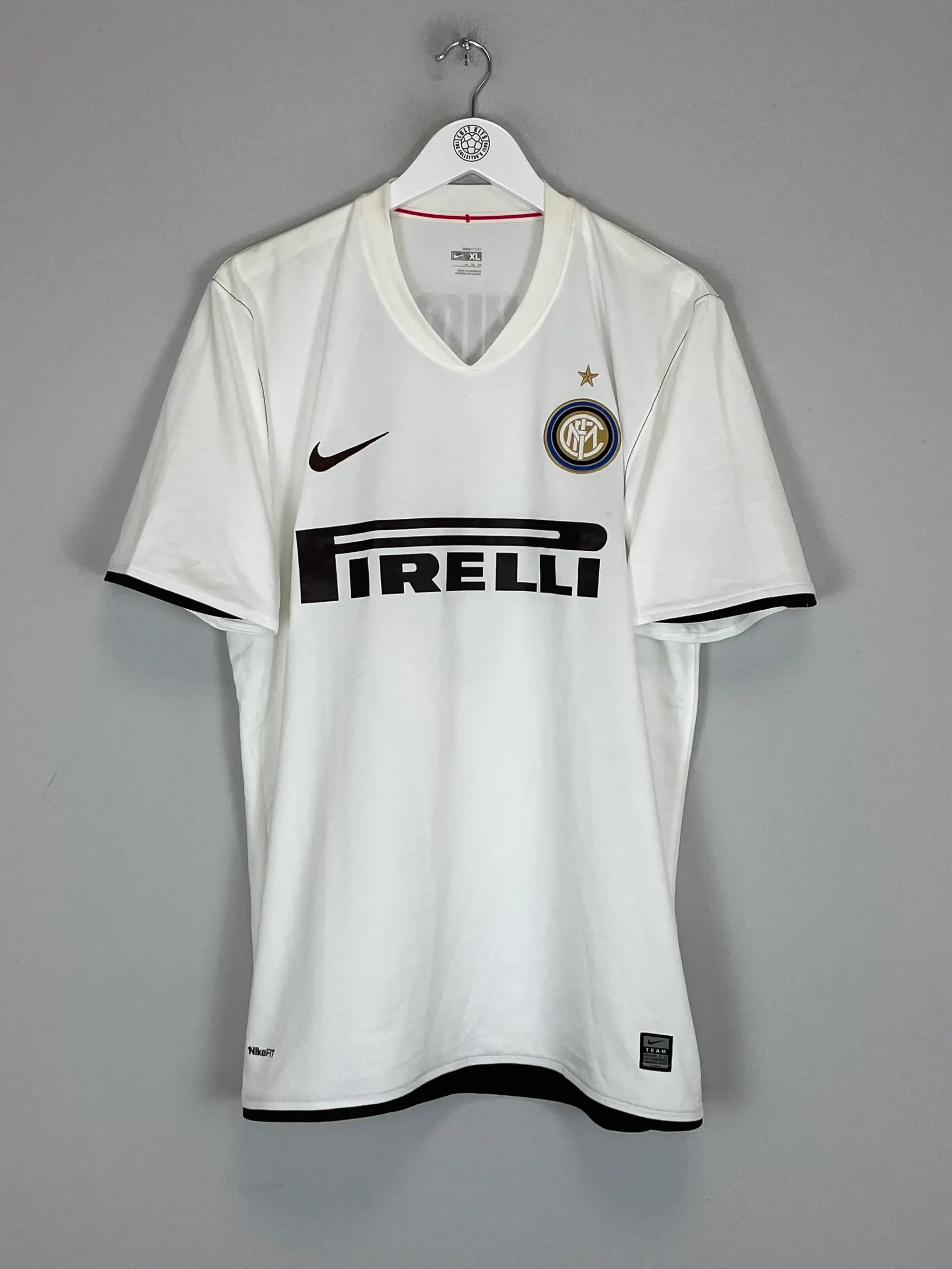 CULT KITS - 2003/04 VALENCIA MISTA #20 HOME SHIRT (L) NIKE