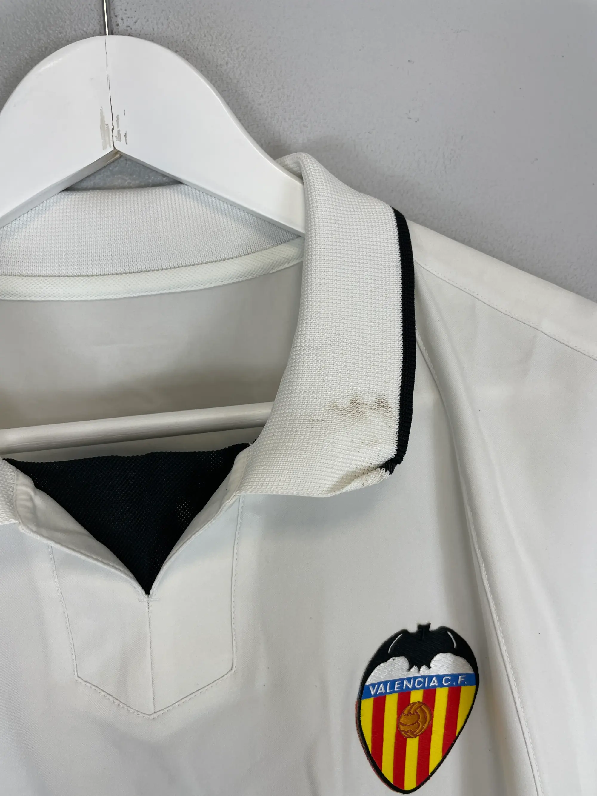 CULT KITS - 2002/03 VALENCIA AIMAR #10 HOME SHIRT (XL) NIKE