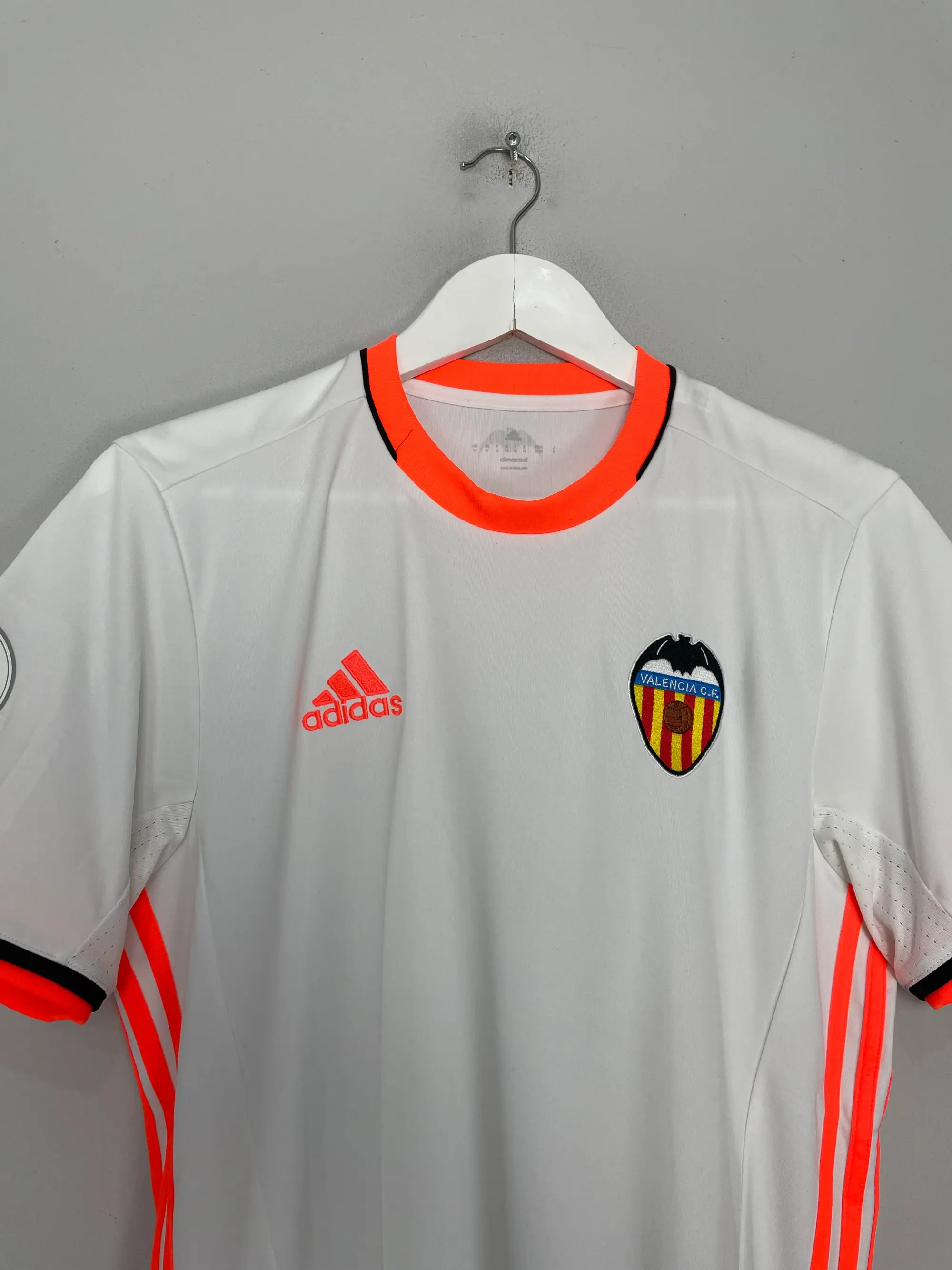 CULT KITS - 2016/17 VALENCIA HOME SHIRT (M) ADIDAS