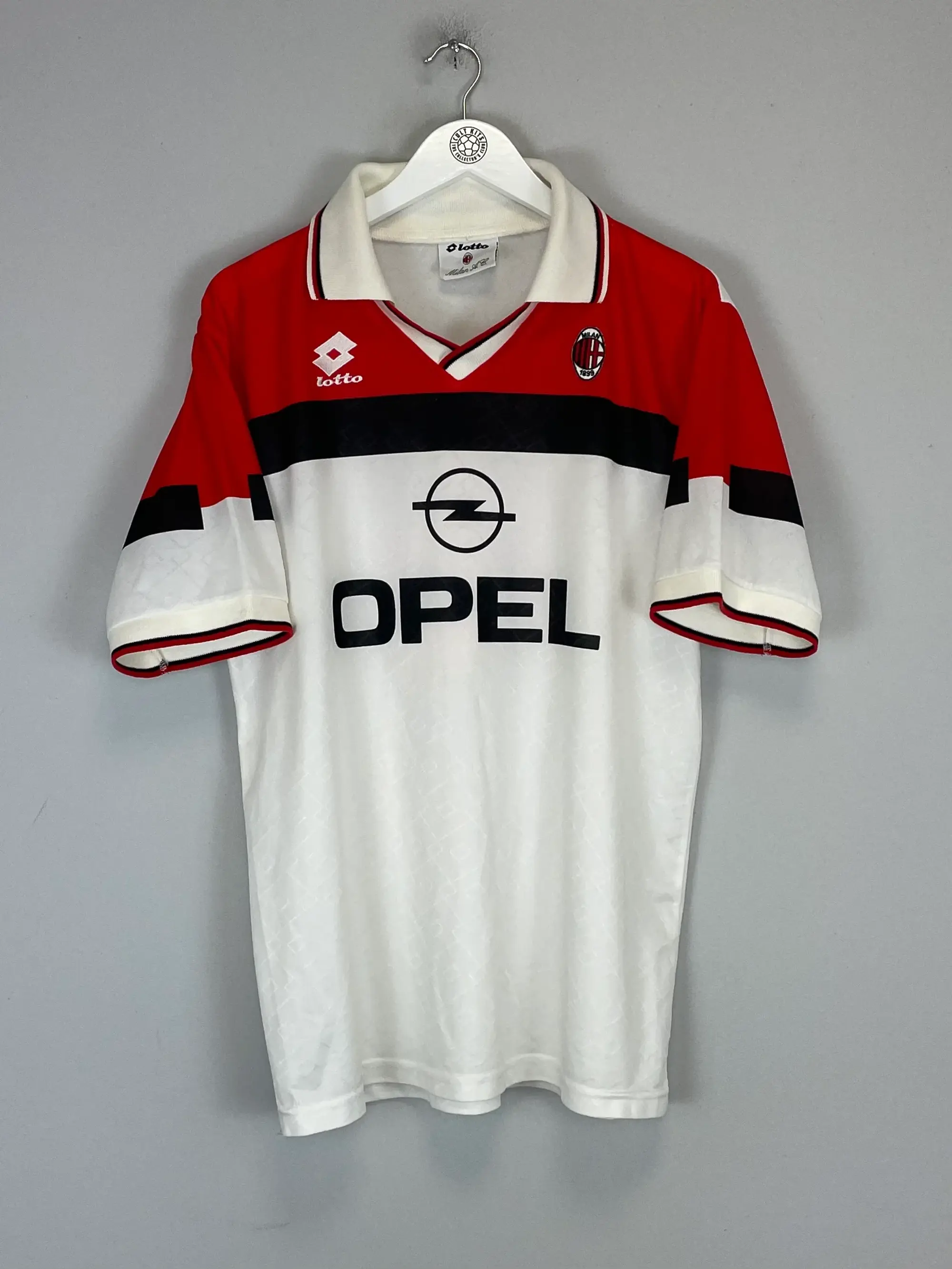 1994/95 AC MILAN #16 *PLAYER ISSUE* AWAY SHIRT (L) LOTTO | Cult Kits