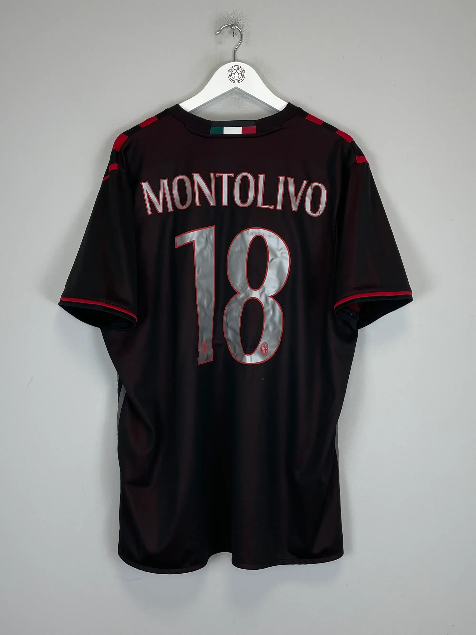 2016/17 AC MILAN MONTOLIVO #18 HOME SHIRT (XXL) ADIDAS | Cult Kits