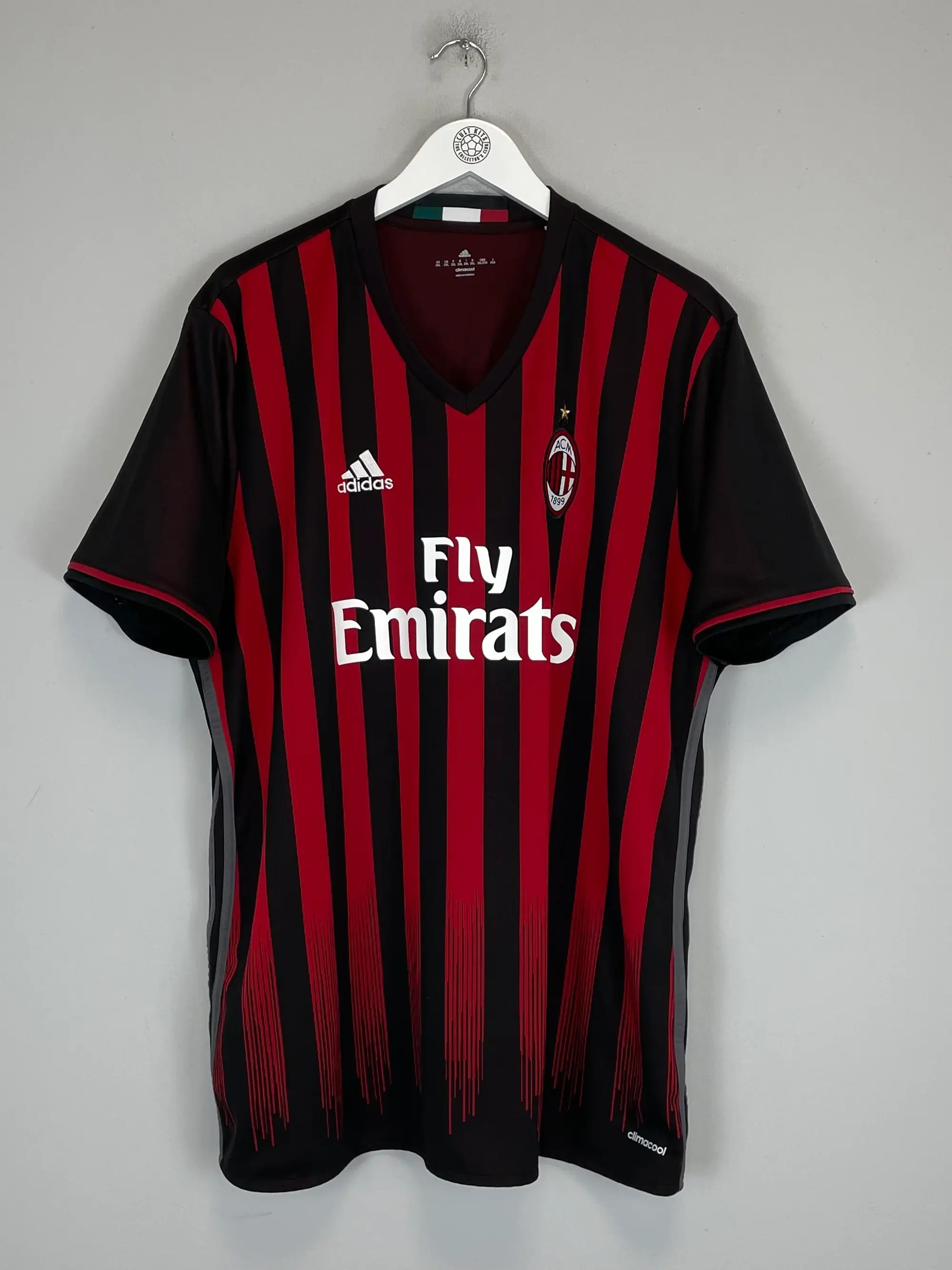 2016/17 AC MILAN MONTOLIVO #18 HOME SHIRT (XXL) ADIDAS | Cult Kits
