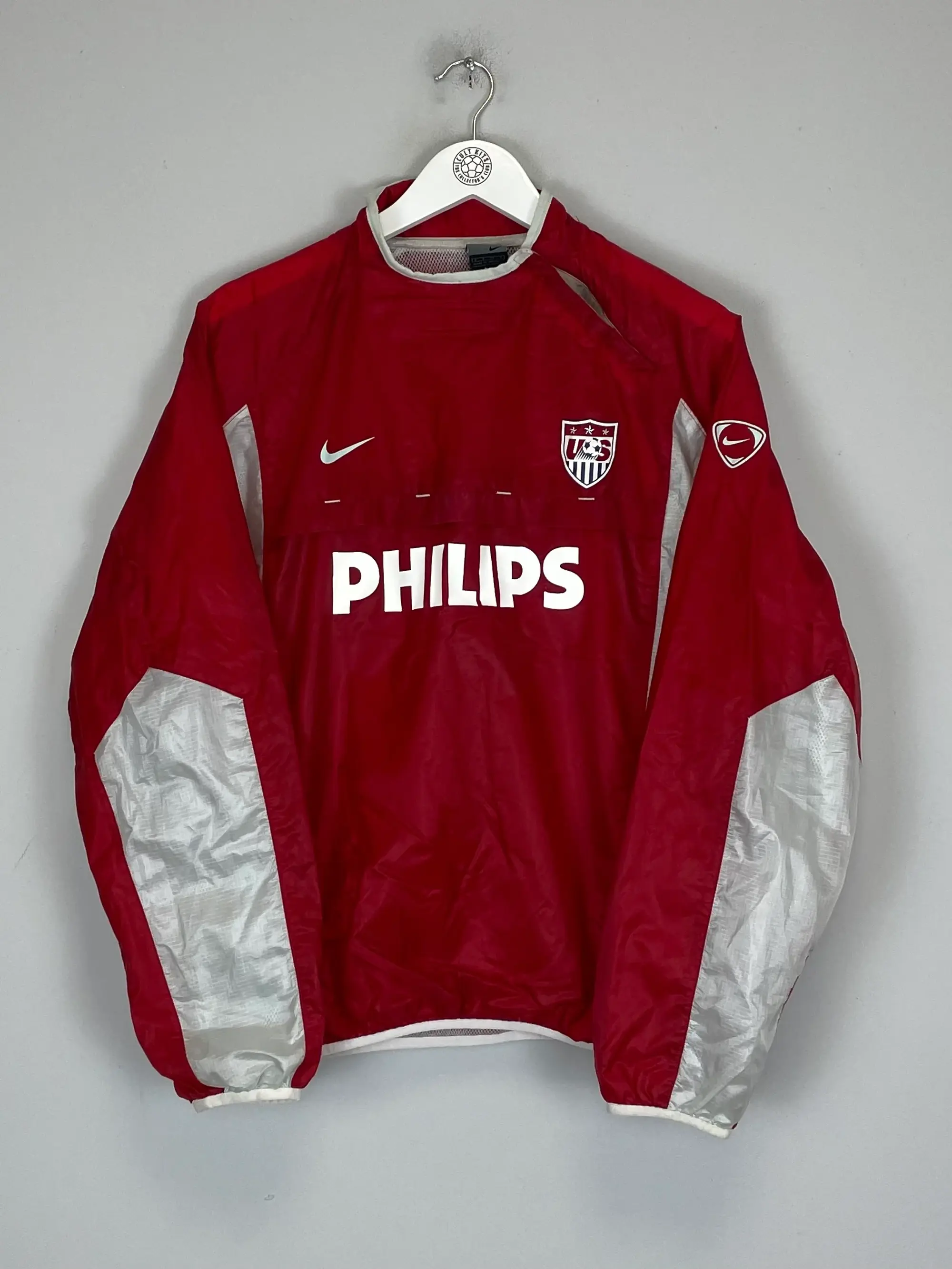 CULT KITS - 2002/03 USA WINDBREAKER JACKET (S) NIKE