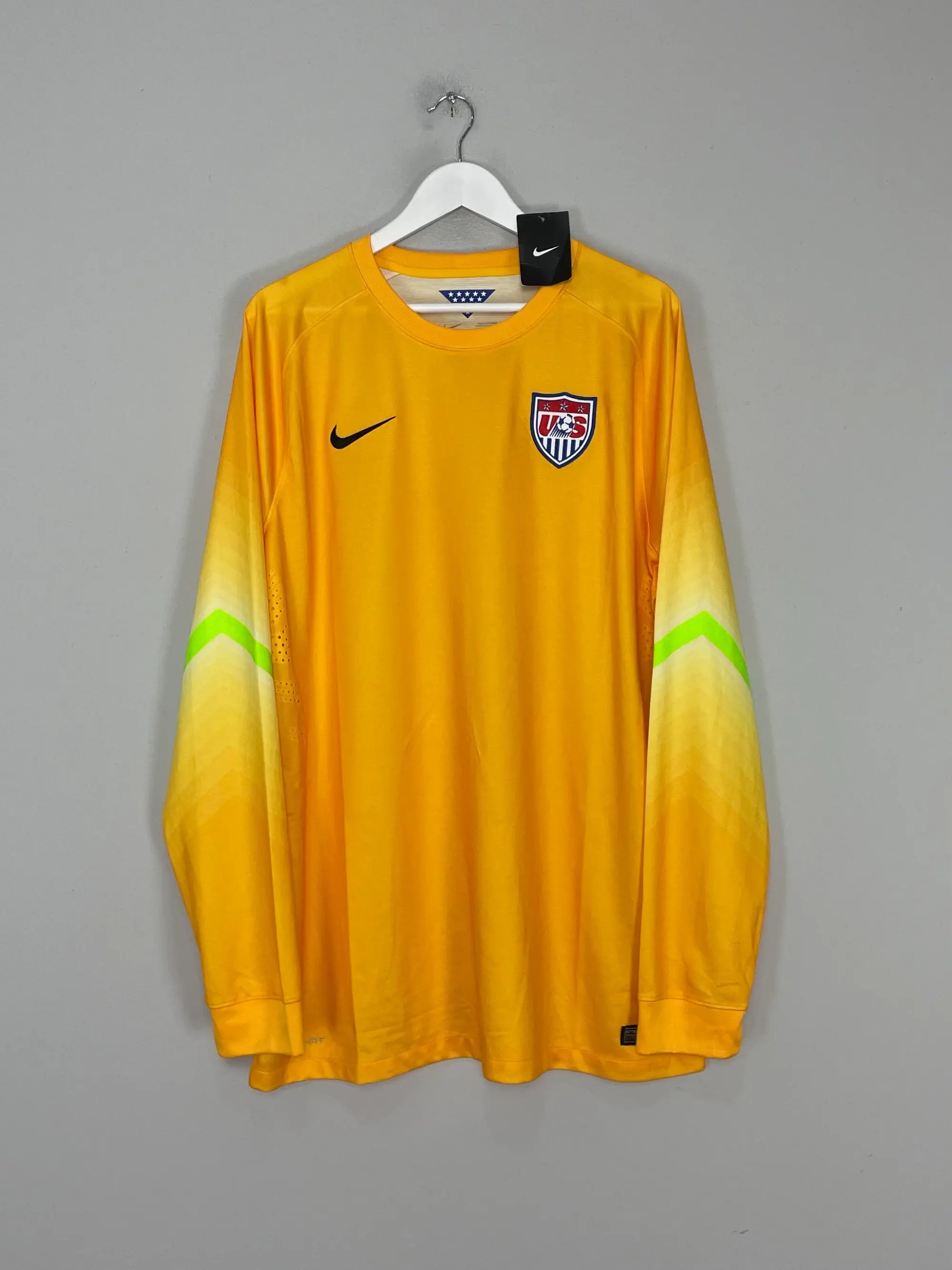 CULT KITS - 2014/15 USA *BNWT* PLAYER ISSUE GK SHIRT (XXL) NIKE