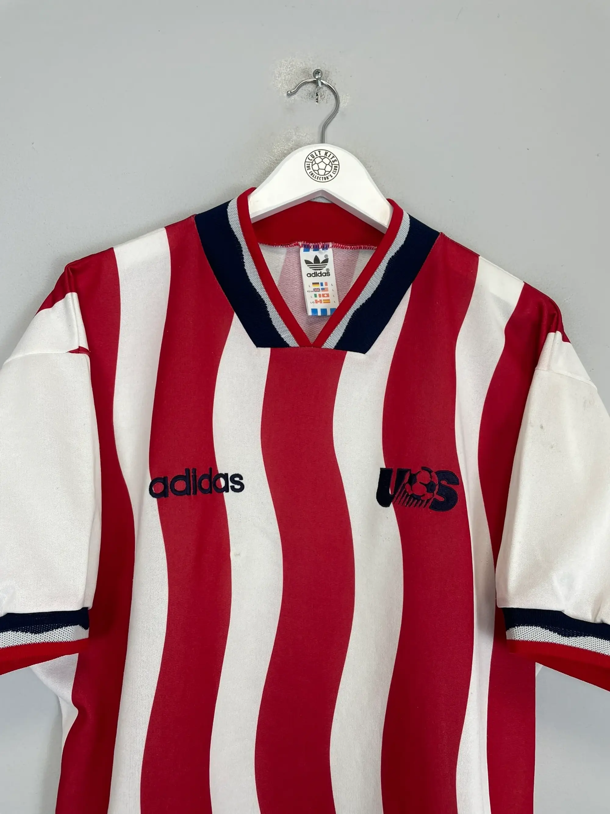 CULT KITS - 1994 USA HOME SHIRT (L) ADIDAS