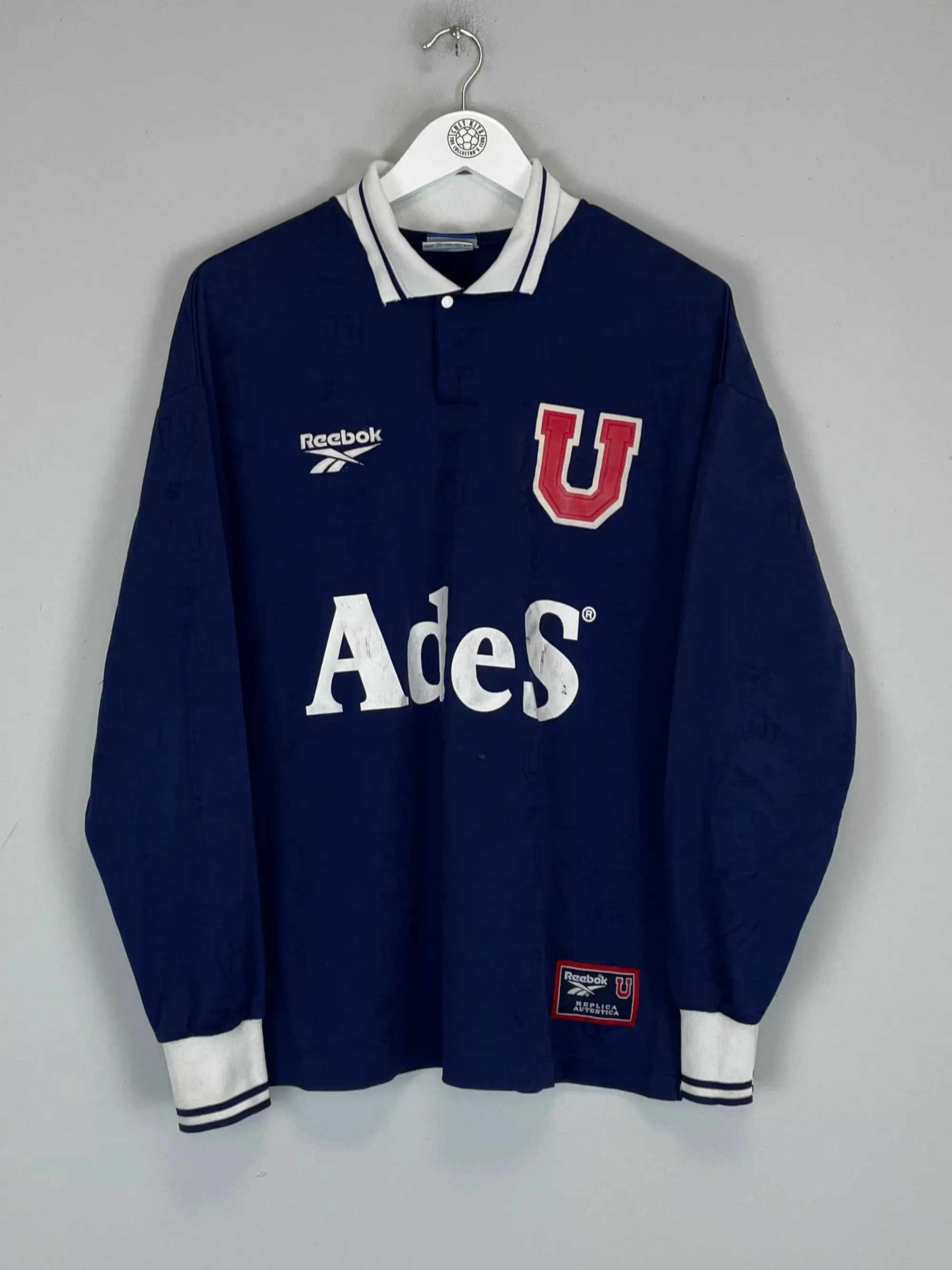 CULT KITS - 1998/99 UNIVERSIDAD DE CHILE L/S HOME SHIRT (M) REEBOK