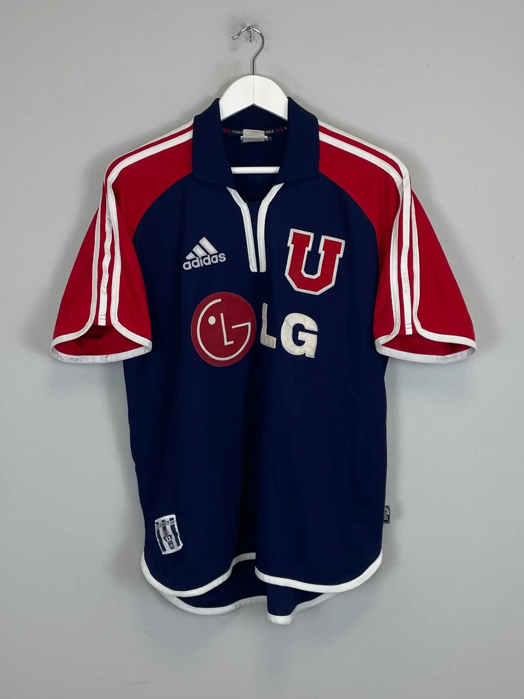 CULT KITS - 2001/02 UNIVERSIDAD DE CHILE HOME SHIRT (L) ADIDAS