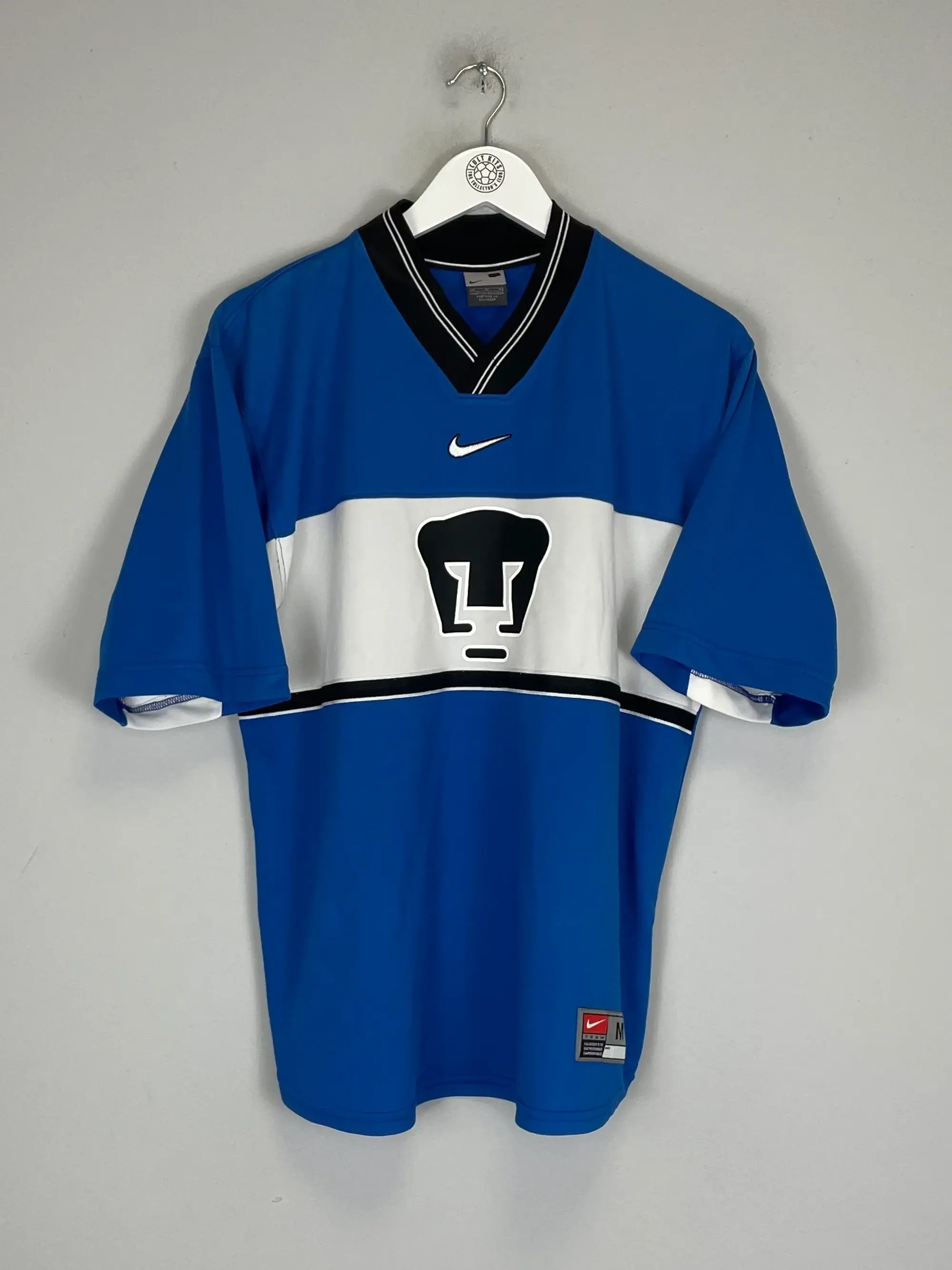 CULT KITS - 1997/98 UNAM PUMAS CAMPOS #1 *SIGNED* GK SHIRT (M) NIKE