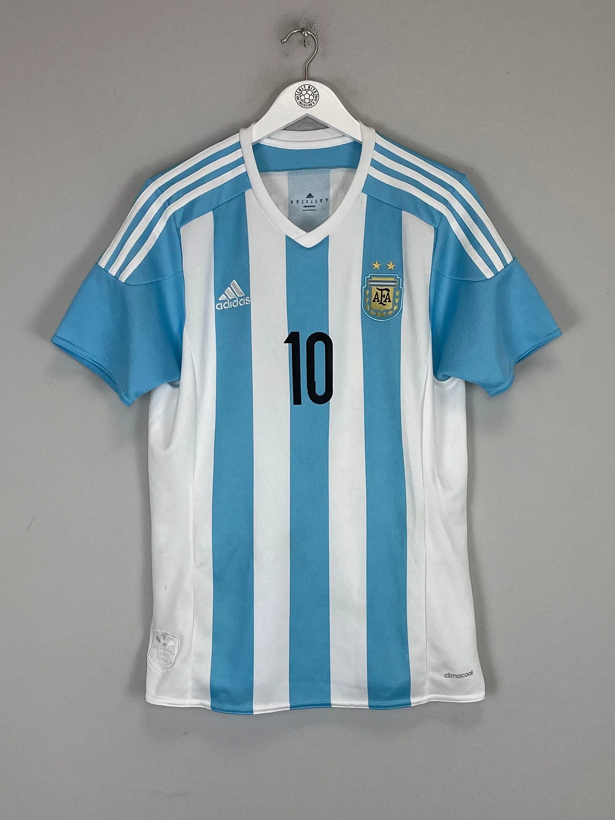 2015/16 ARGENTINA MESSI #10 HOME SHIRT (M) ADIDAS | Cult Kits