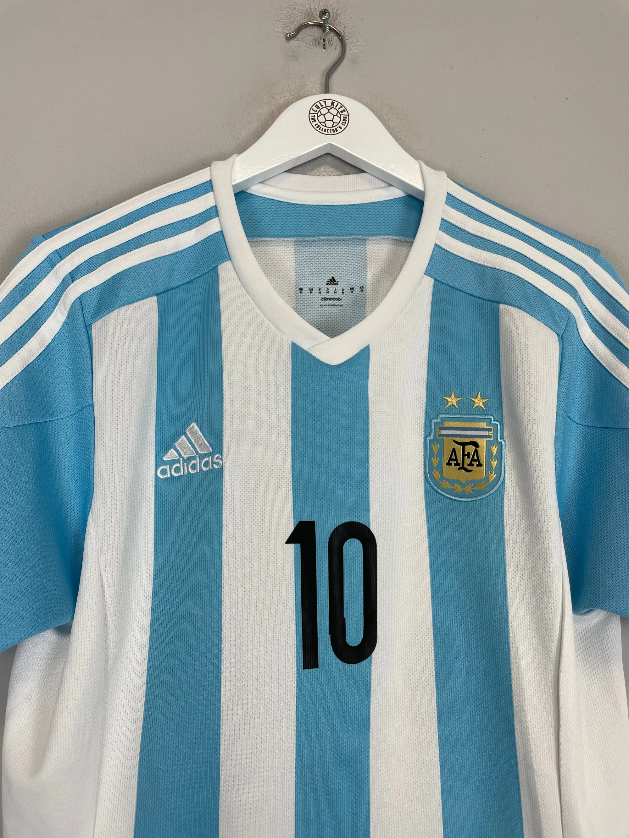 2015/16 ARGENTINA MESSI #10 HOME SHIRT (M) ADIDAS | Cult Kits