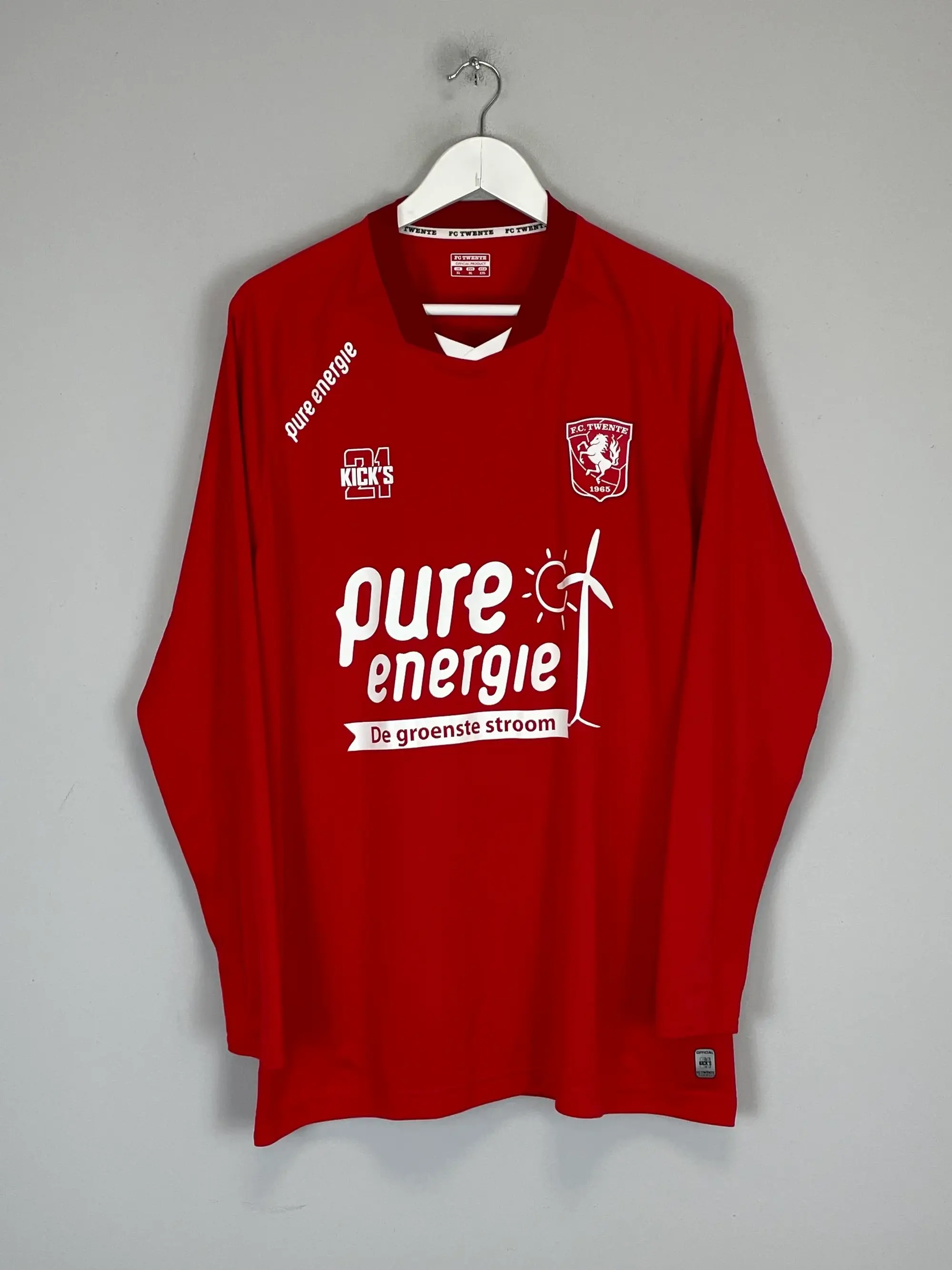 CULT KITS - 2019/20 FC TWENTE L/S HOME SHIRT (XL) 21KICKS