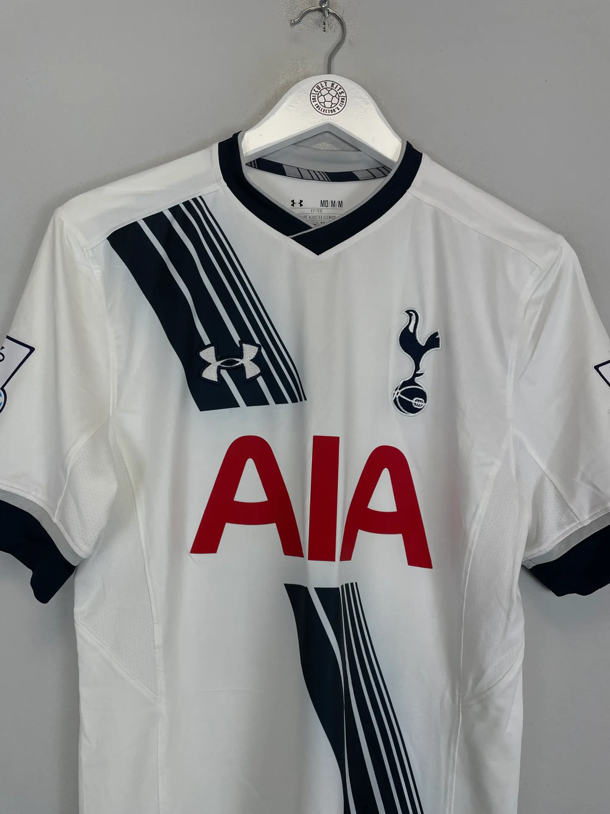 CULT KITS | 2015/16 TOTTENHAM ERIKSEN #23 *MATCH ISSUE + SIGNED* SHIRT