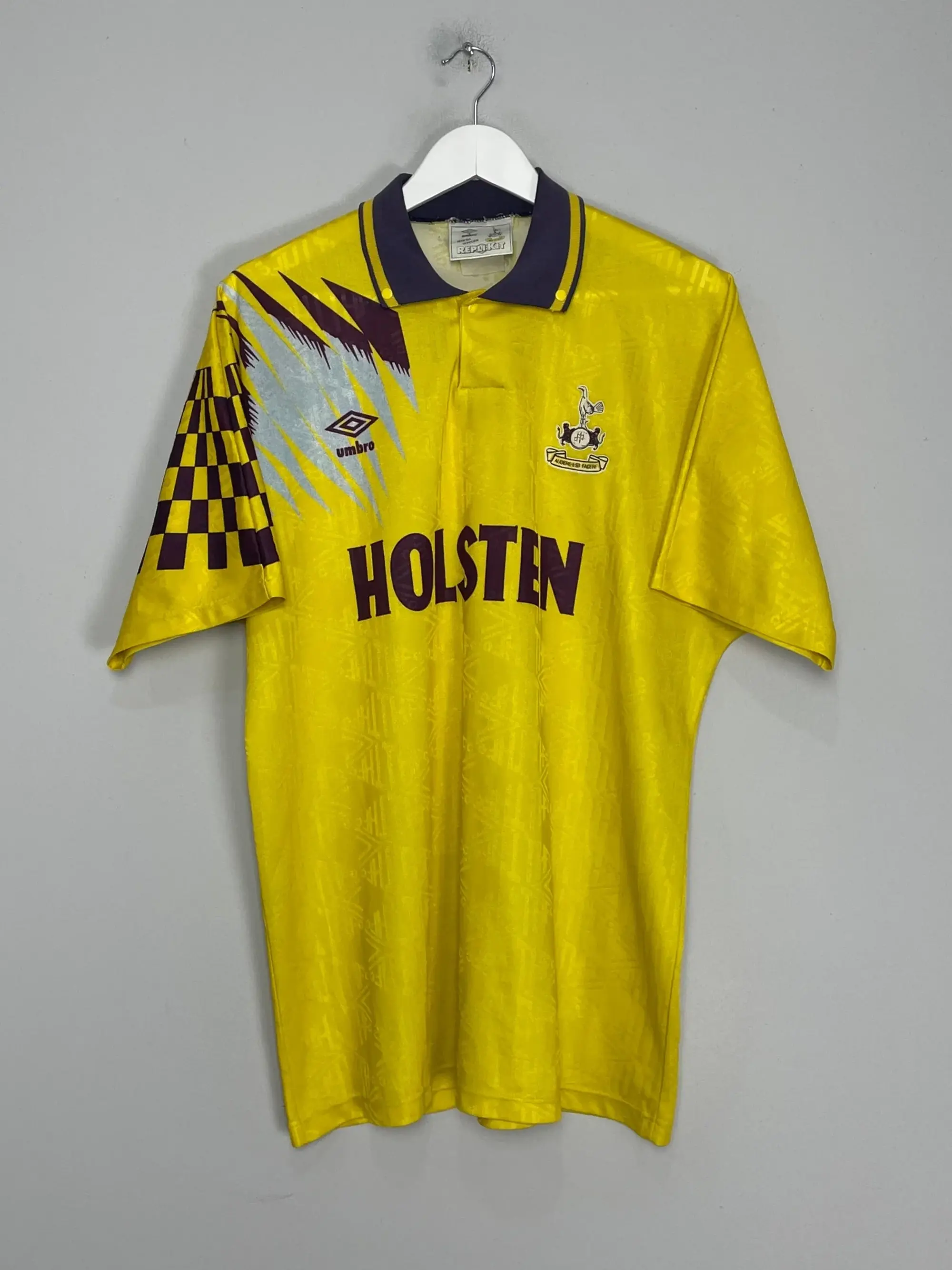CULT KITS - 1991/95 TOTTENHAM AWAY SHIRT (XL) UMBRO