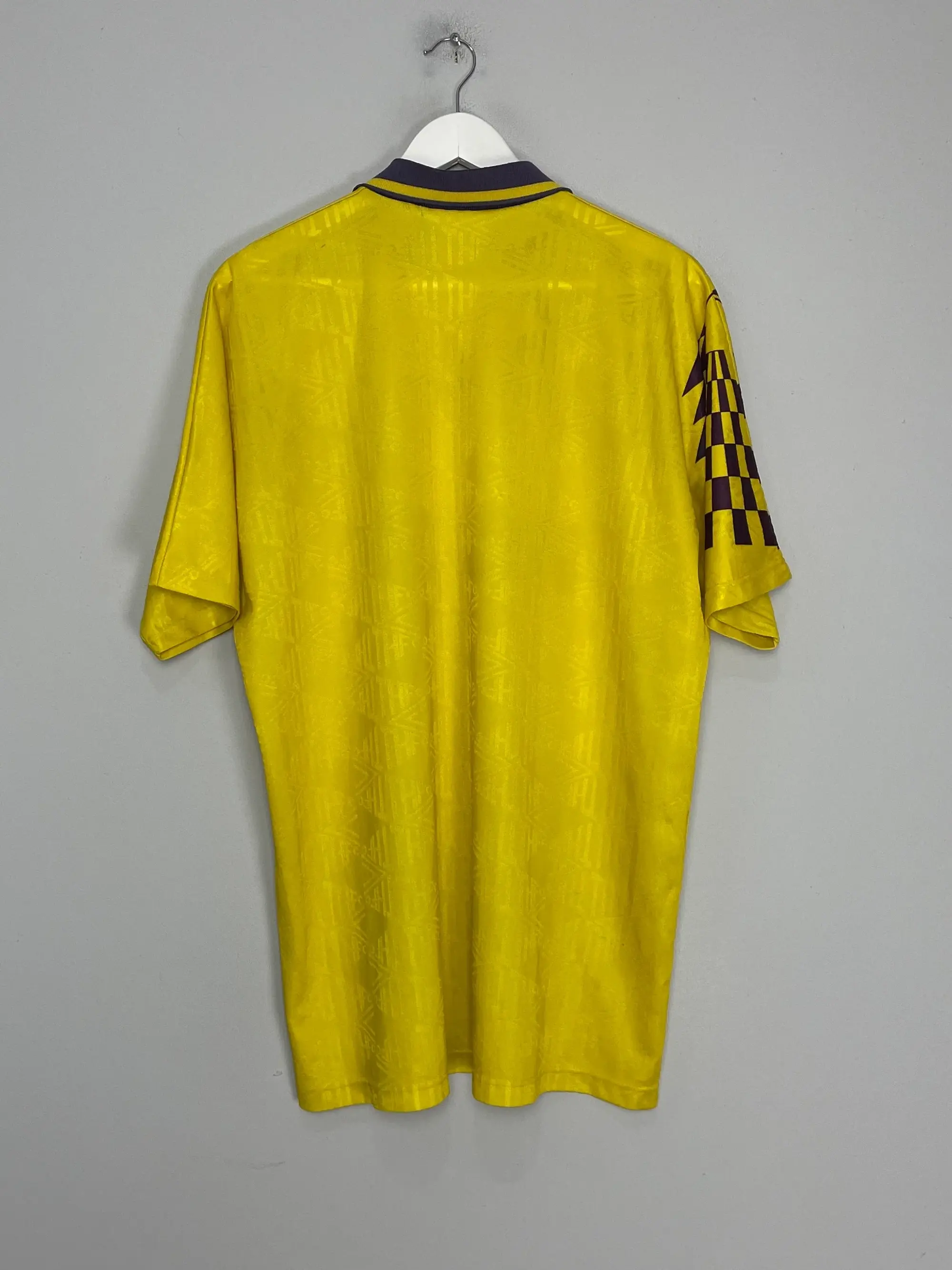 CULT KITS - 1991/95 TOTTENHAM AWAY SHIRT (XL) UMBRO