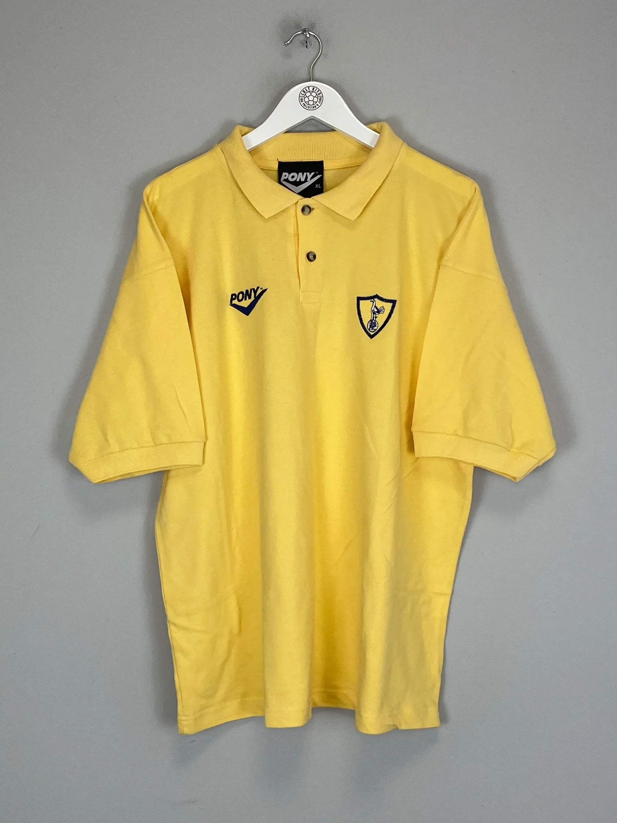 CULT KITS - 1996/97 TOTTENHAM POLO SHIRT (XL) PONY
