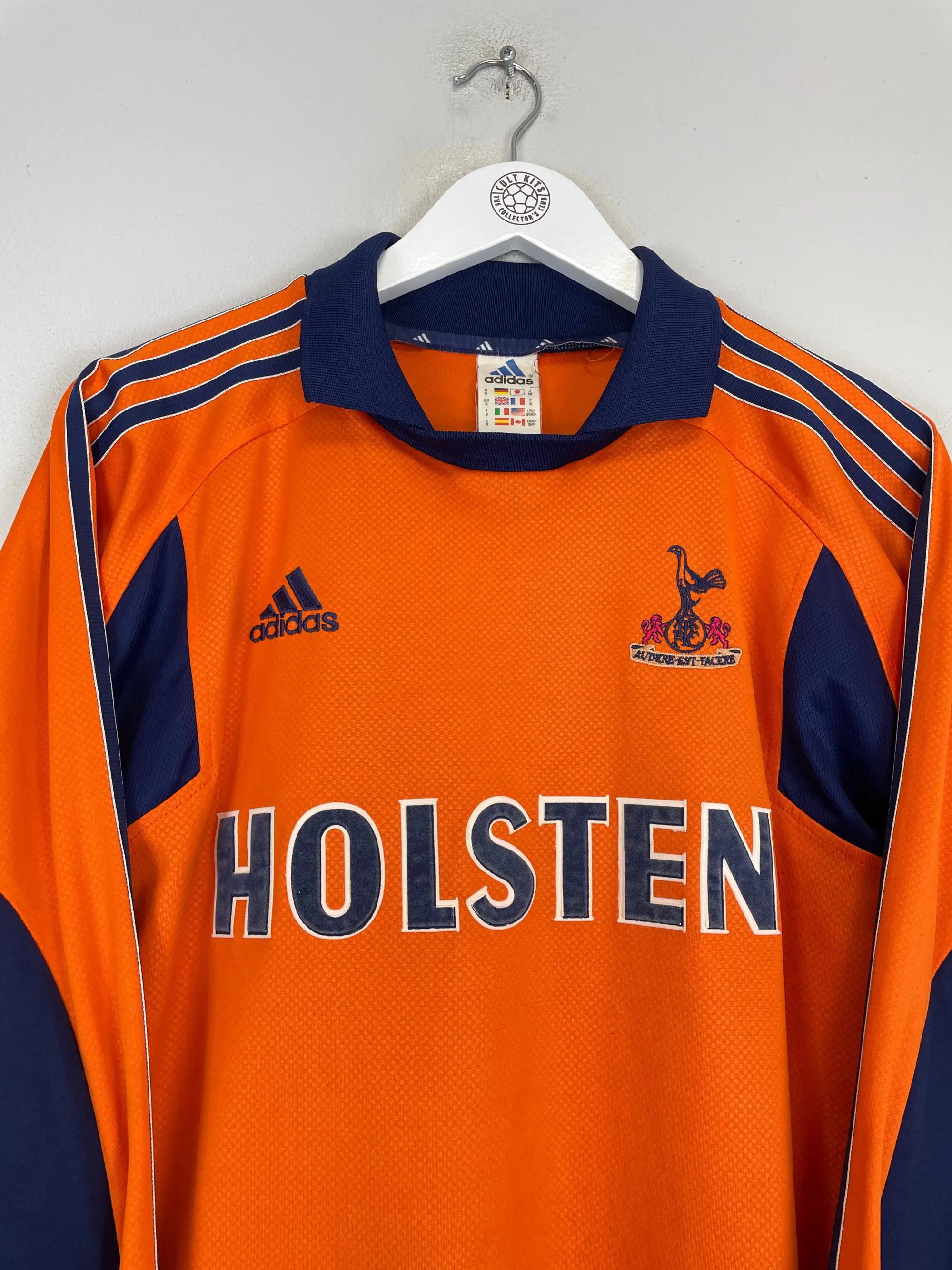 CULT KITS - 2000/01 TOTTENHAM WALKER #1 GK SHIRT (S) ADIDAS