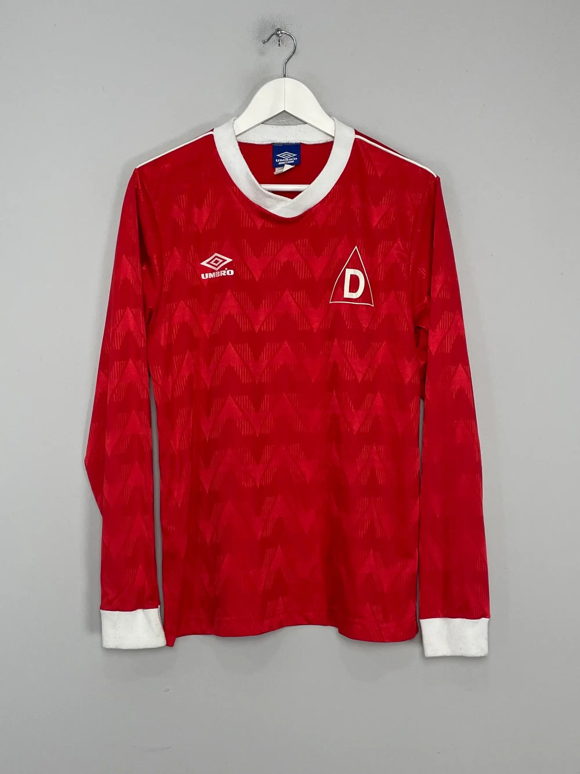 CULT KITS - 1988/90 #7 L/S TEMPLATE SHIRT (M) UMBRO