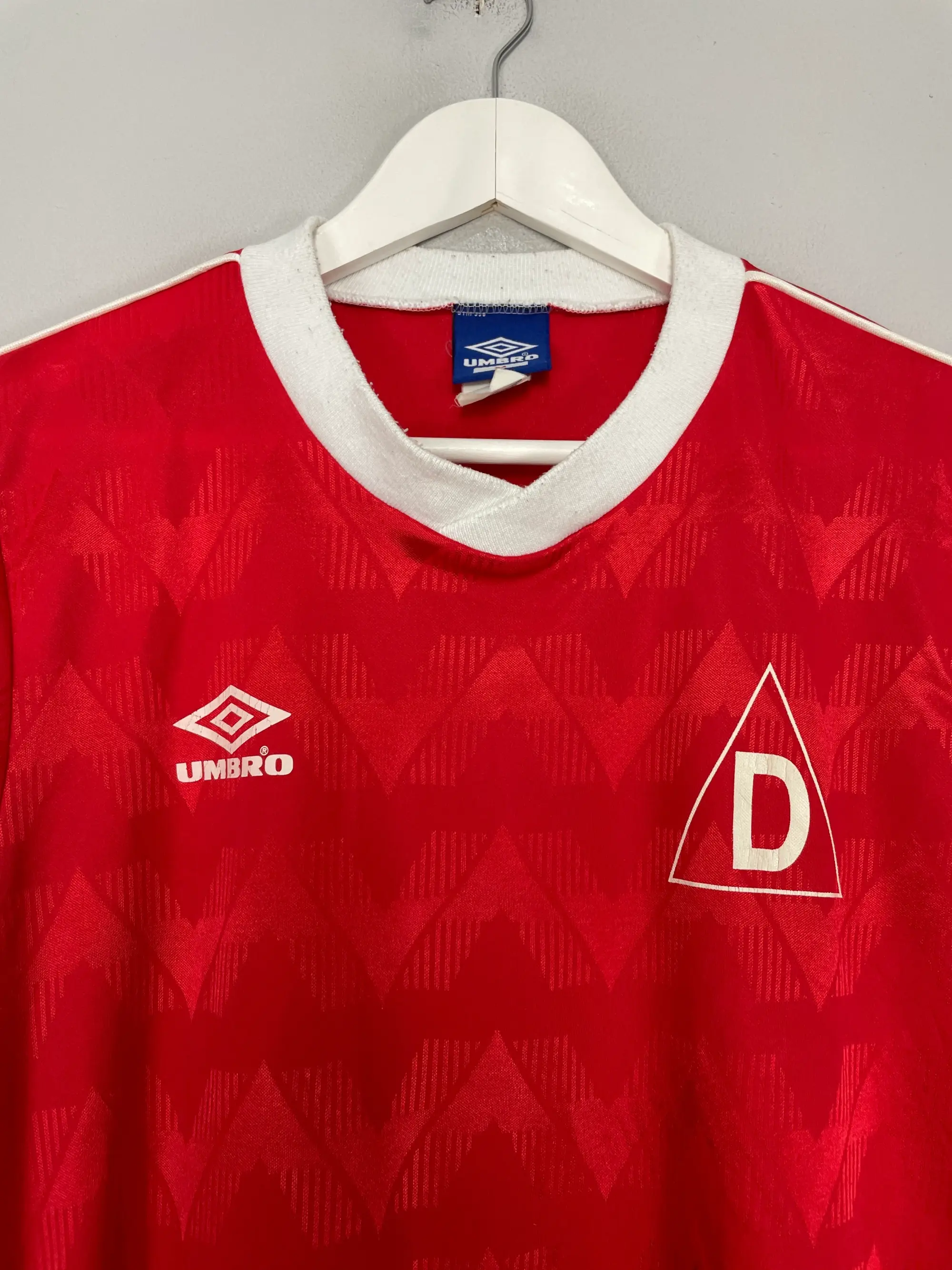 CULT KITS - 1988/90 #7 L/S TEMPLATE SHIRT (M) UMBRO