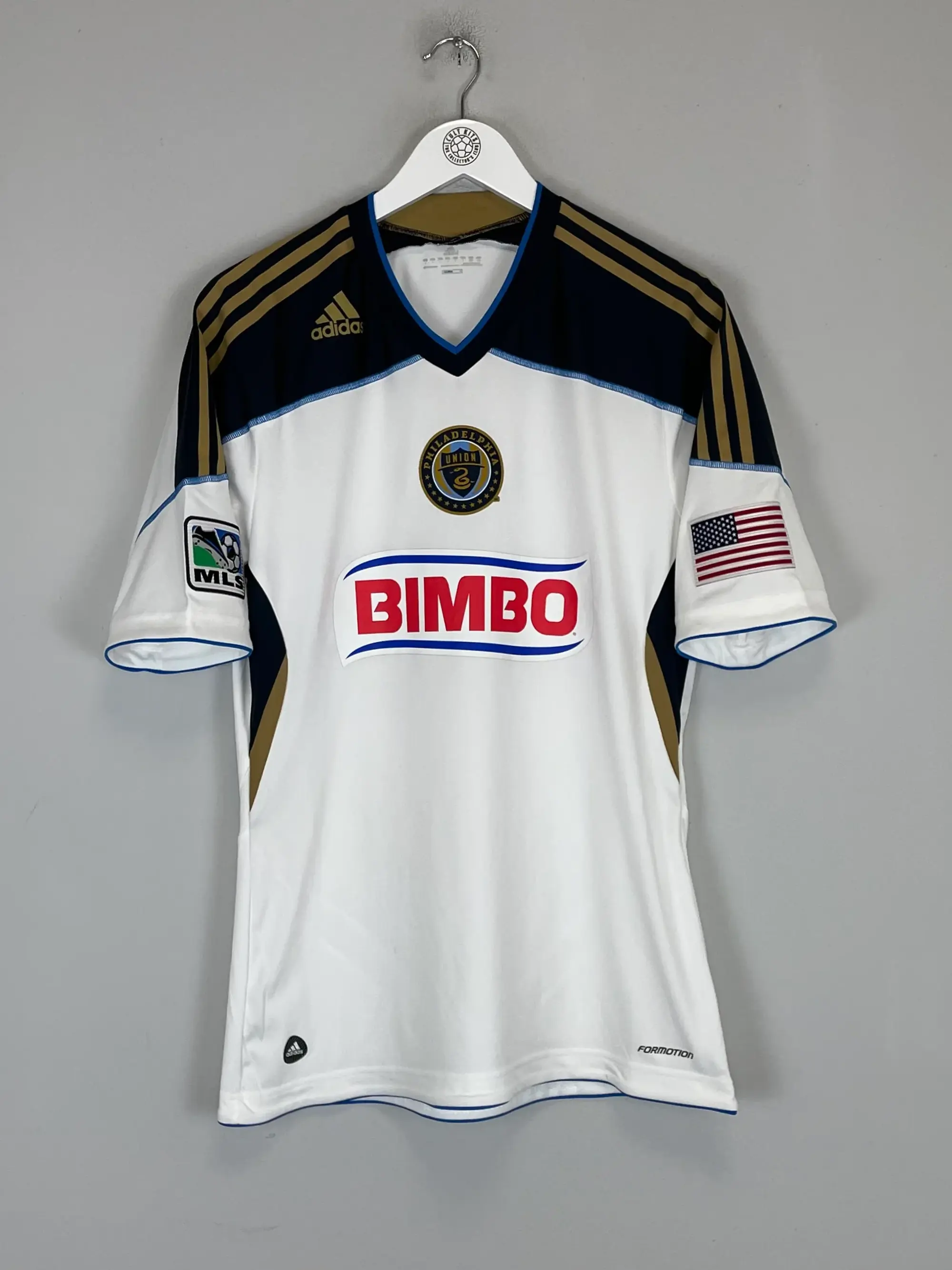 CULT KITS - 2011/12 PHILADELPHIA UNION *PLAYER ISSUE* AWAY SHIRT (L) ADIDAS