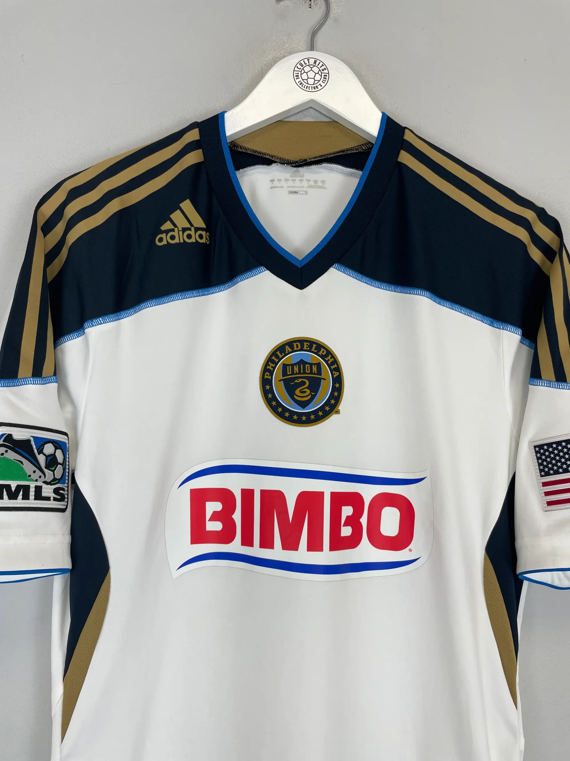 CULT KITS - 2011/12 PHILADELPHIA UNION *PLAYER ISSUE* AWAY SHIRT (L) ADIDAS