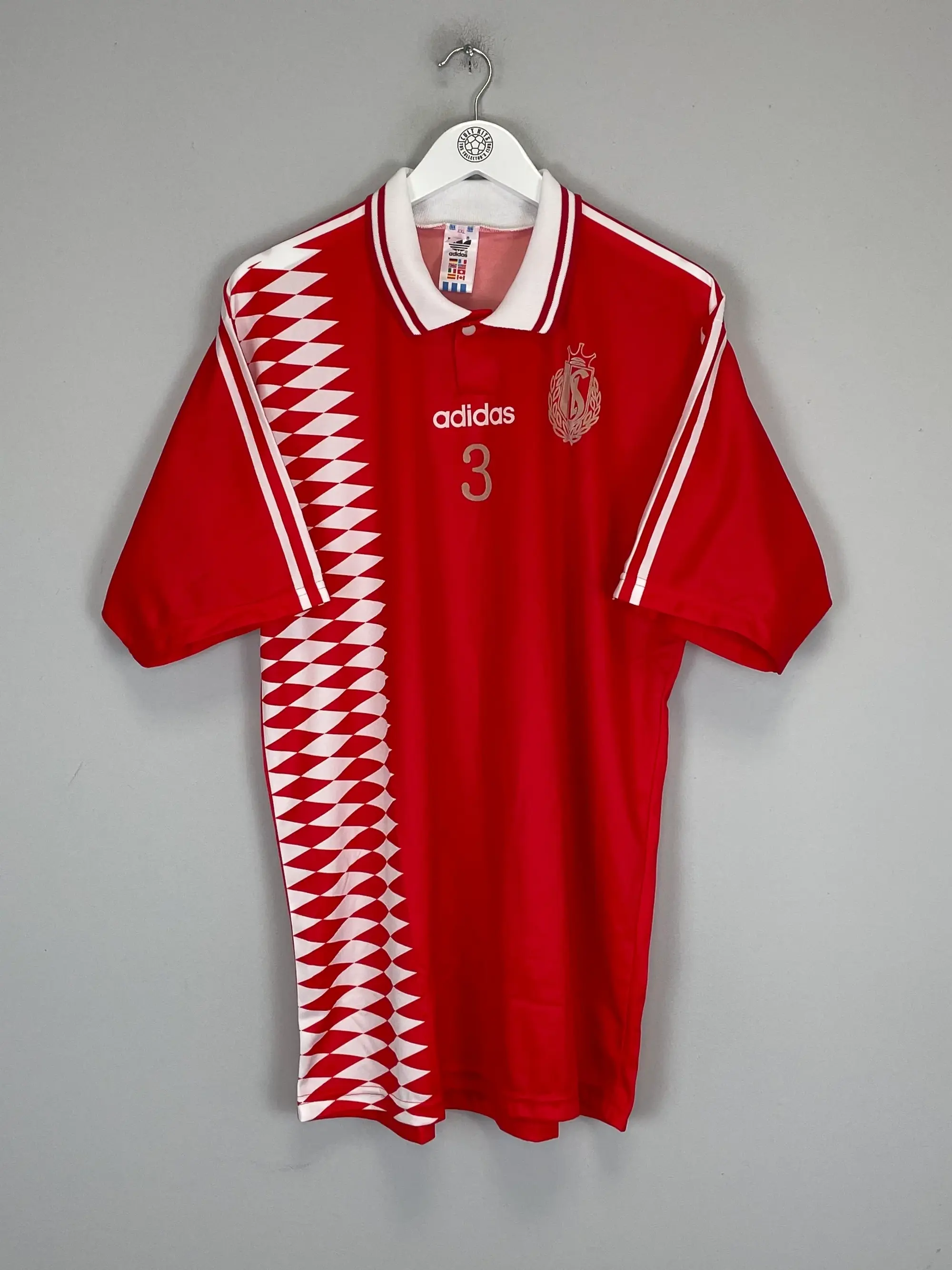 CULT KITS - 1998/99 SWEDEN #10 HOME SHIRT (L) ADIDAS