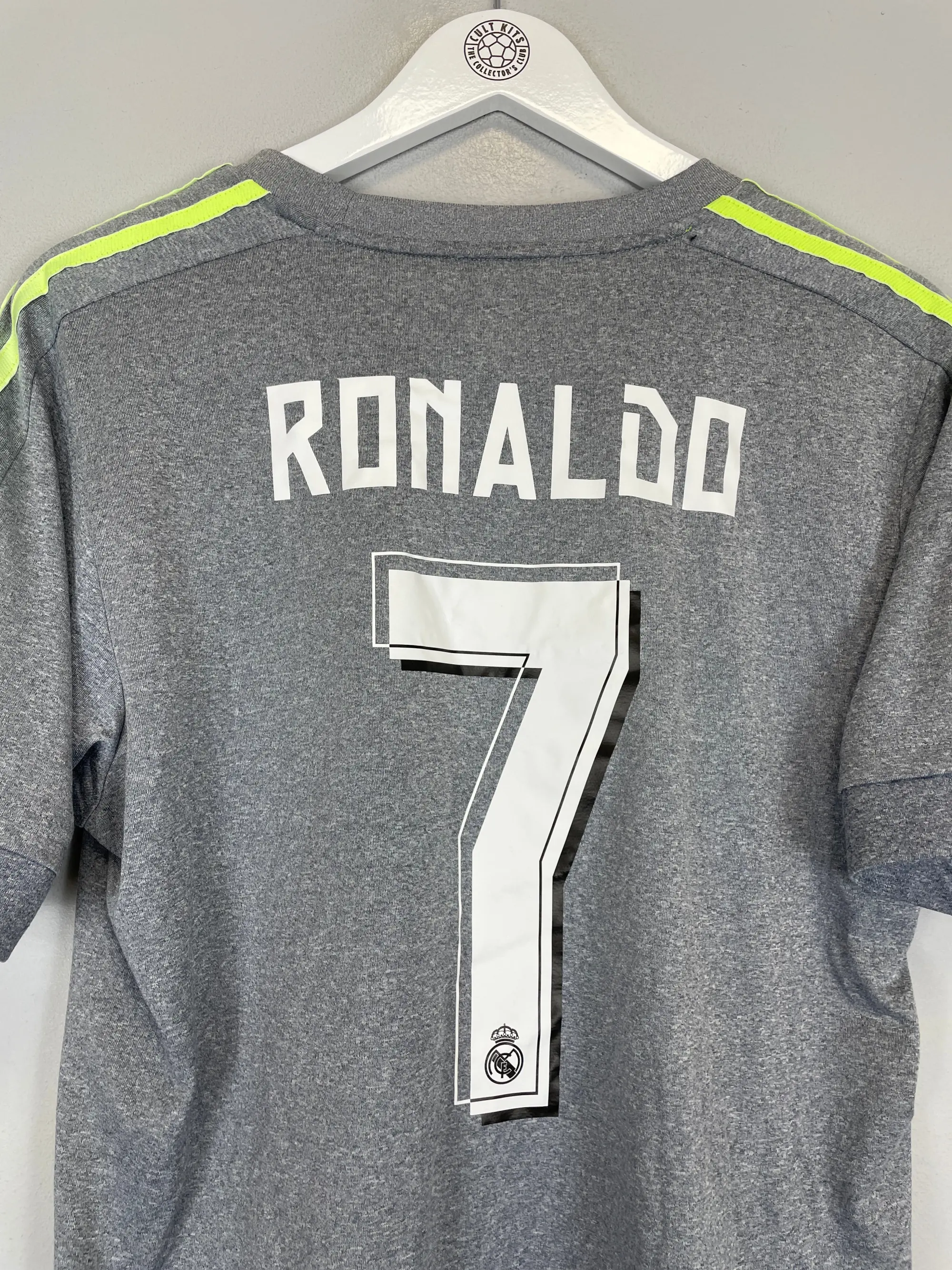 CULT KITS - 2014/15 REAL MADRID RONALDO #7 AWAY SHIRT (M) ADIDAS