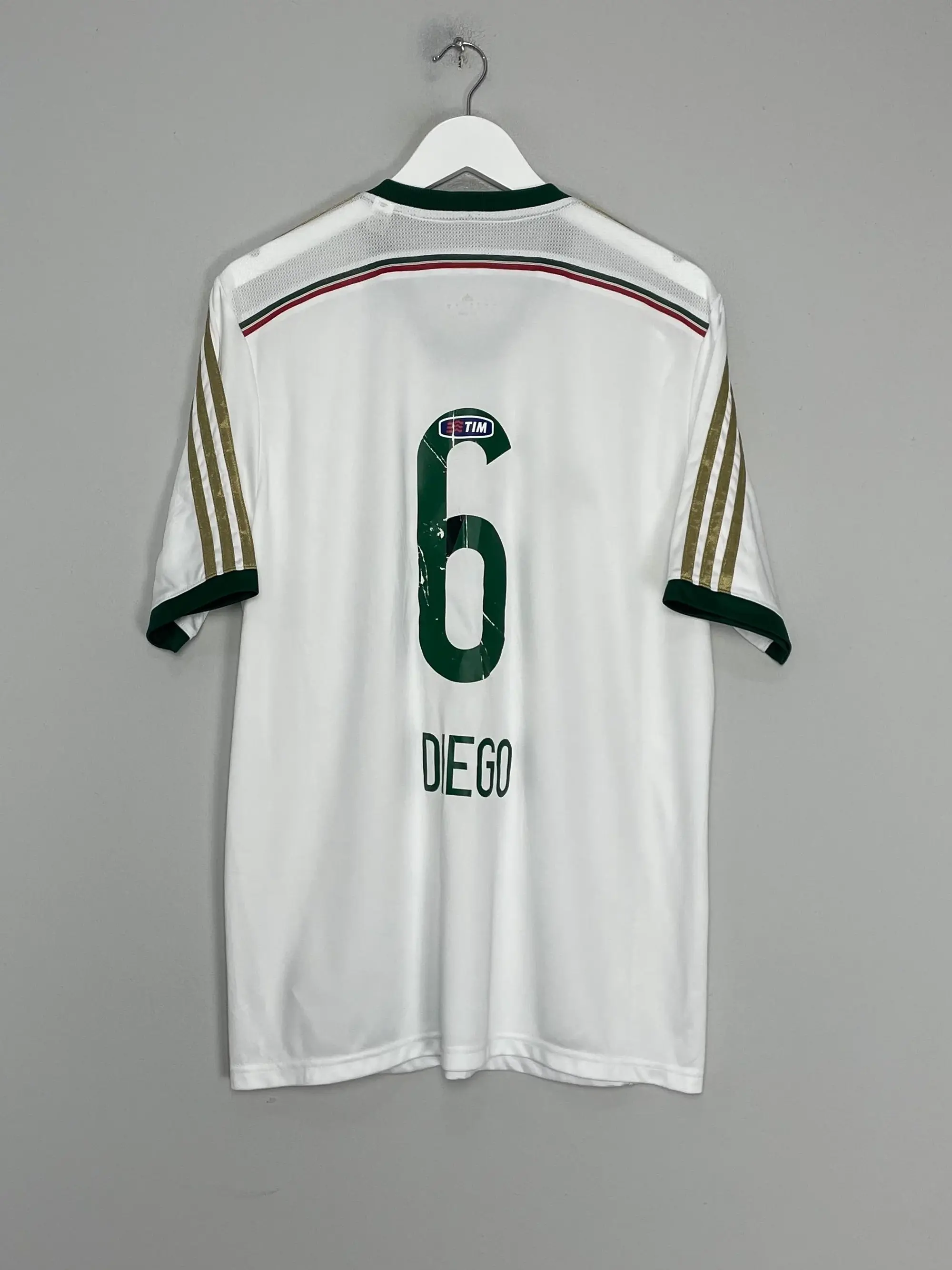 CULT KITS - 1996/98 SWEDEN HOME SHIRT (L) ADIDAS