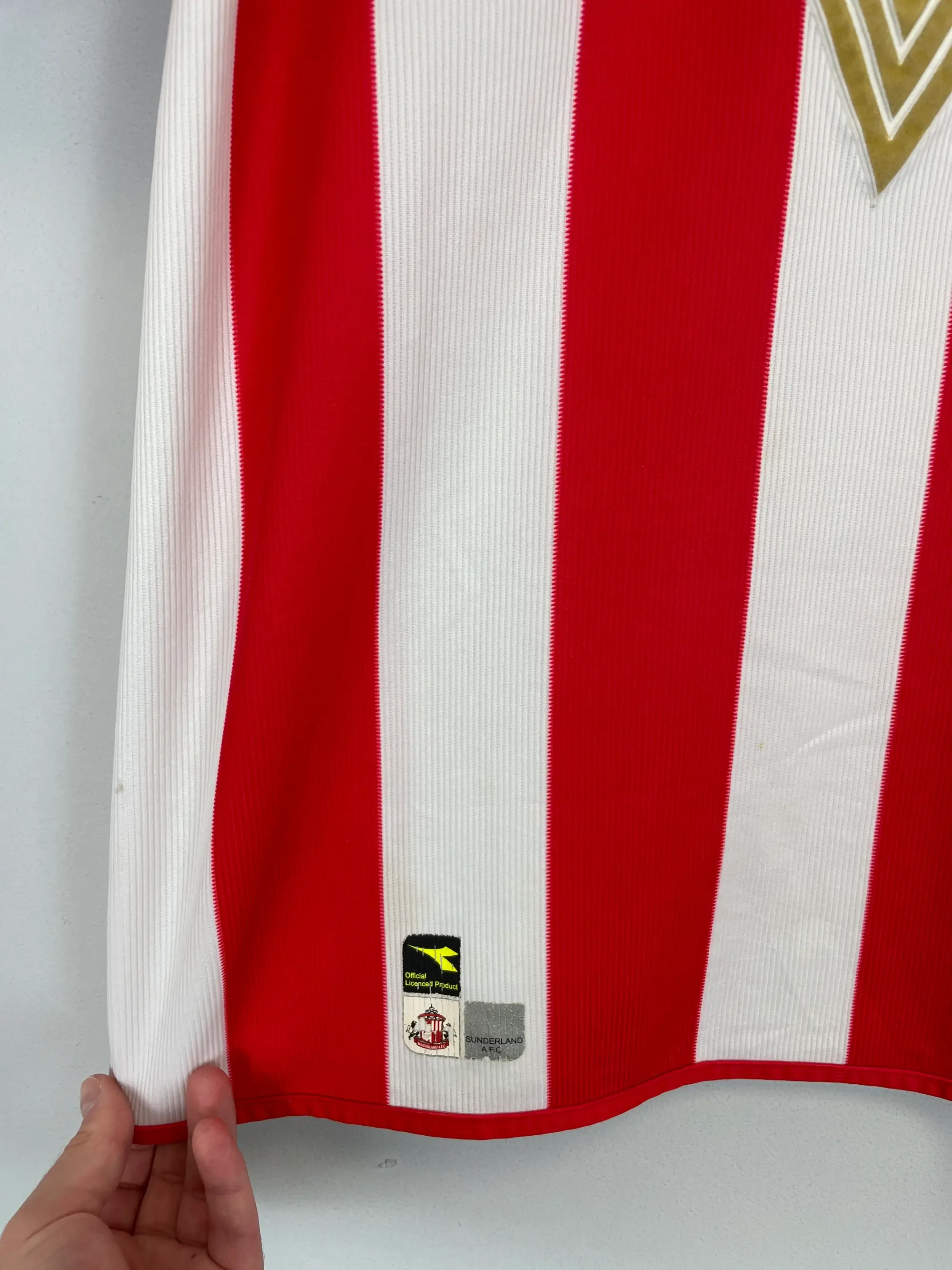 CULT KITS - 2004/05 SUNDERLAND HOME SHIRT (L) DIADORA