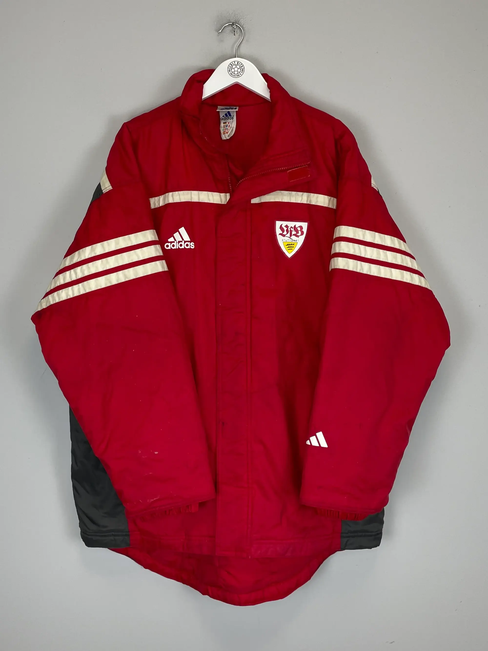 CULT KITS - 2000/02 STUTTGART TRAINING JACKET (M) ADIDAS