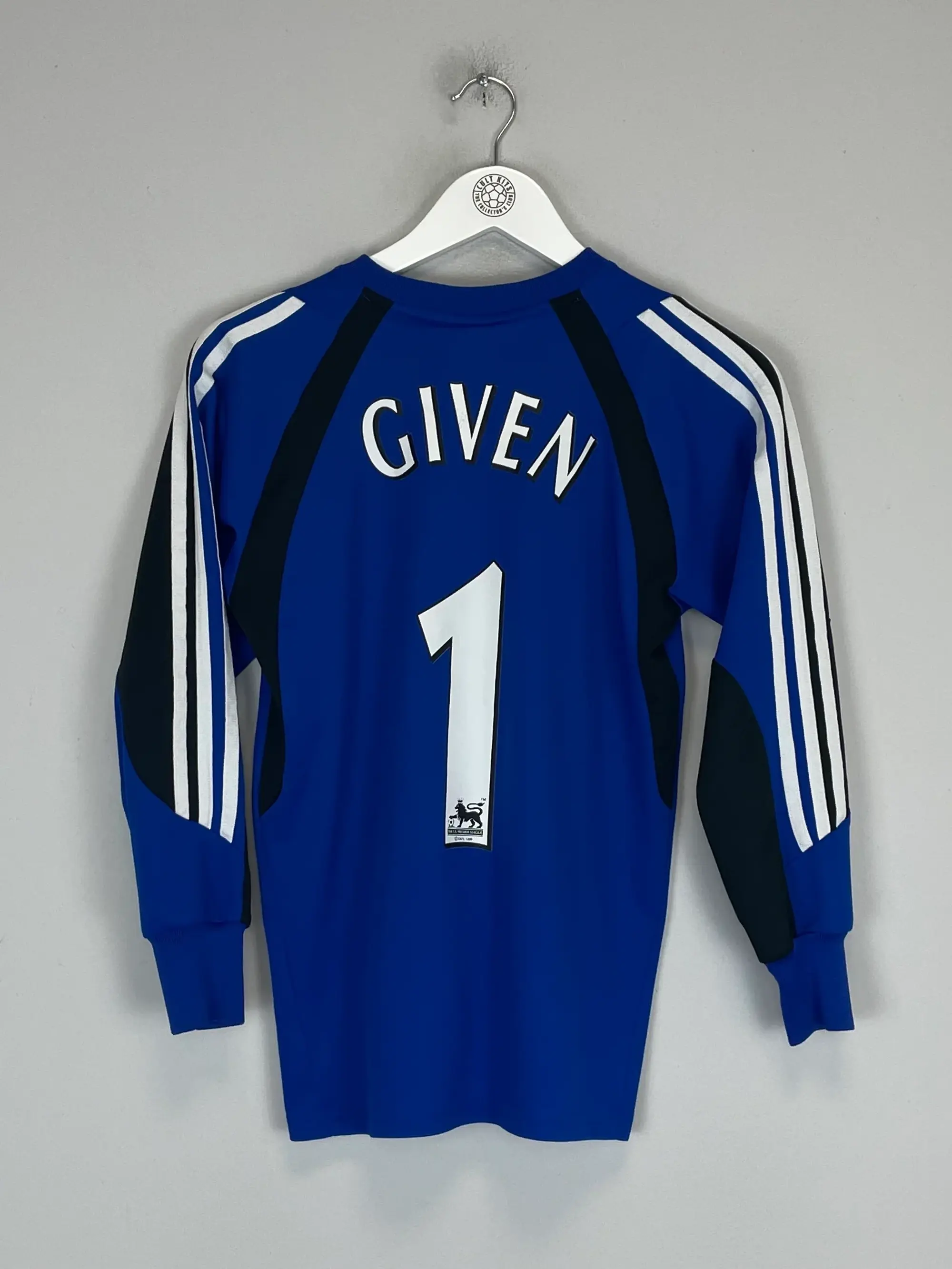 CULT KITS - 2003/04 NEWCASTLE UNITED GIVEN #1 GK SHIRT (M.KIDS) ADIDAS