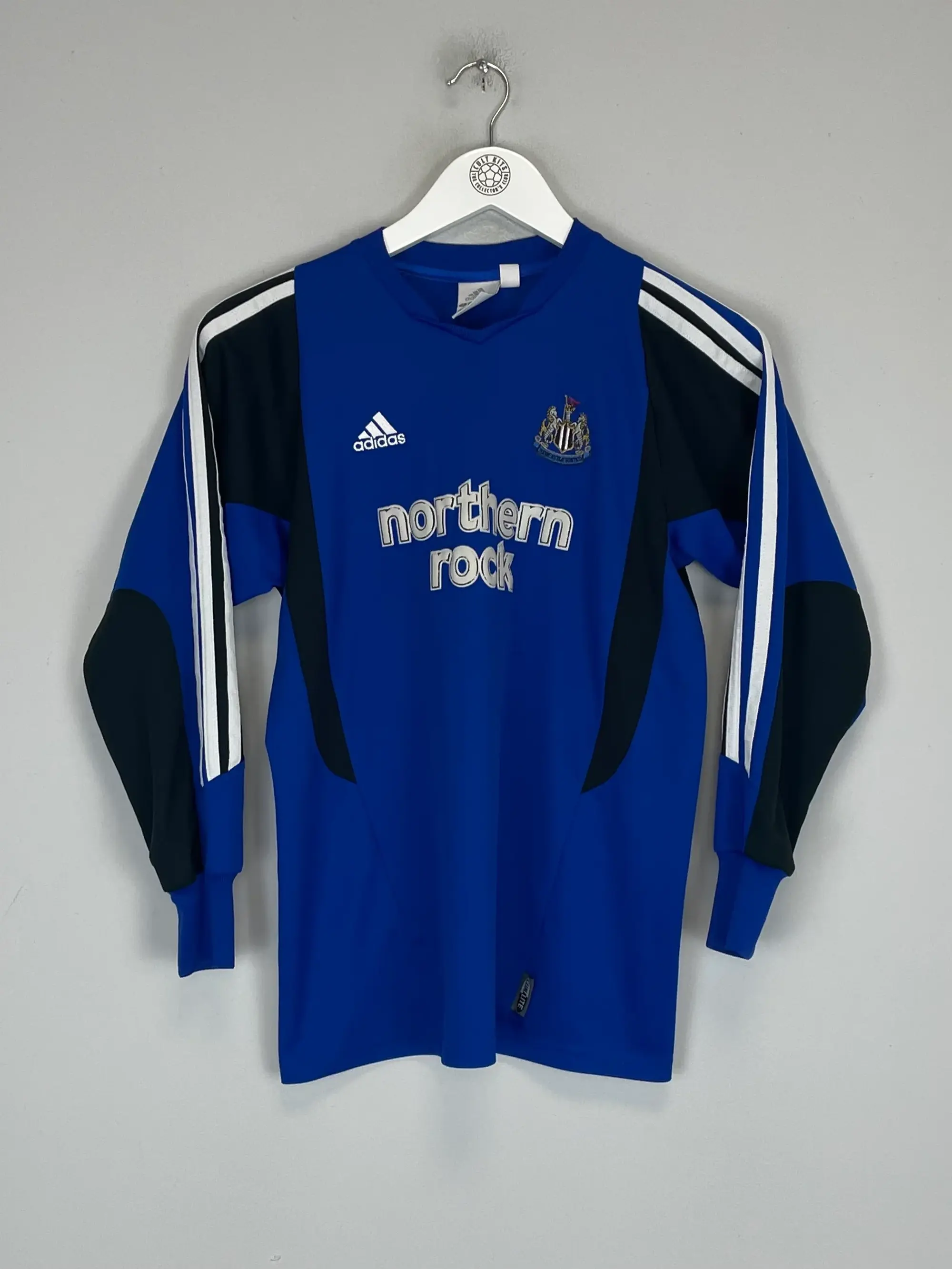 CULT KITS - 2003/04 NEWCASTLE UNITED GIVEN #1 GK SHIRT (M.KIDS) ADIDAS