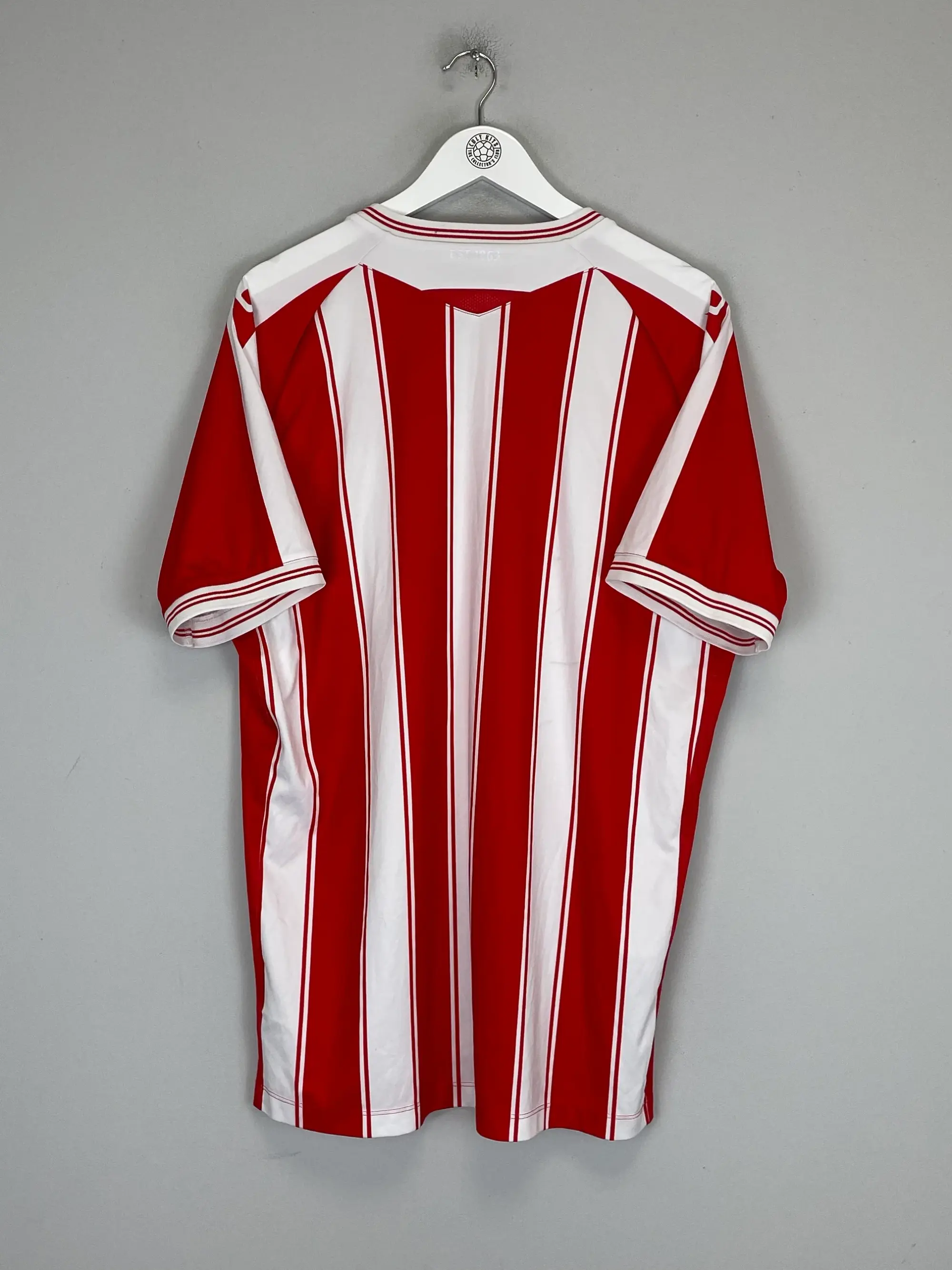2020/21 STOKE CITY HOME SHIRT (XXL) MACRON | Cult Kits