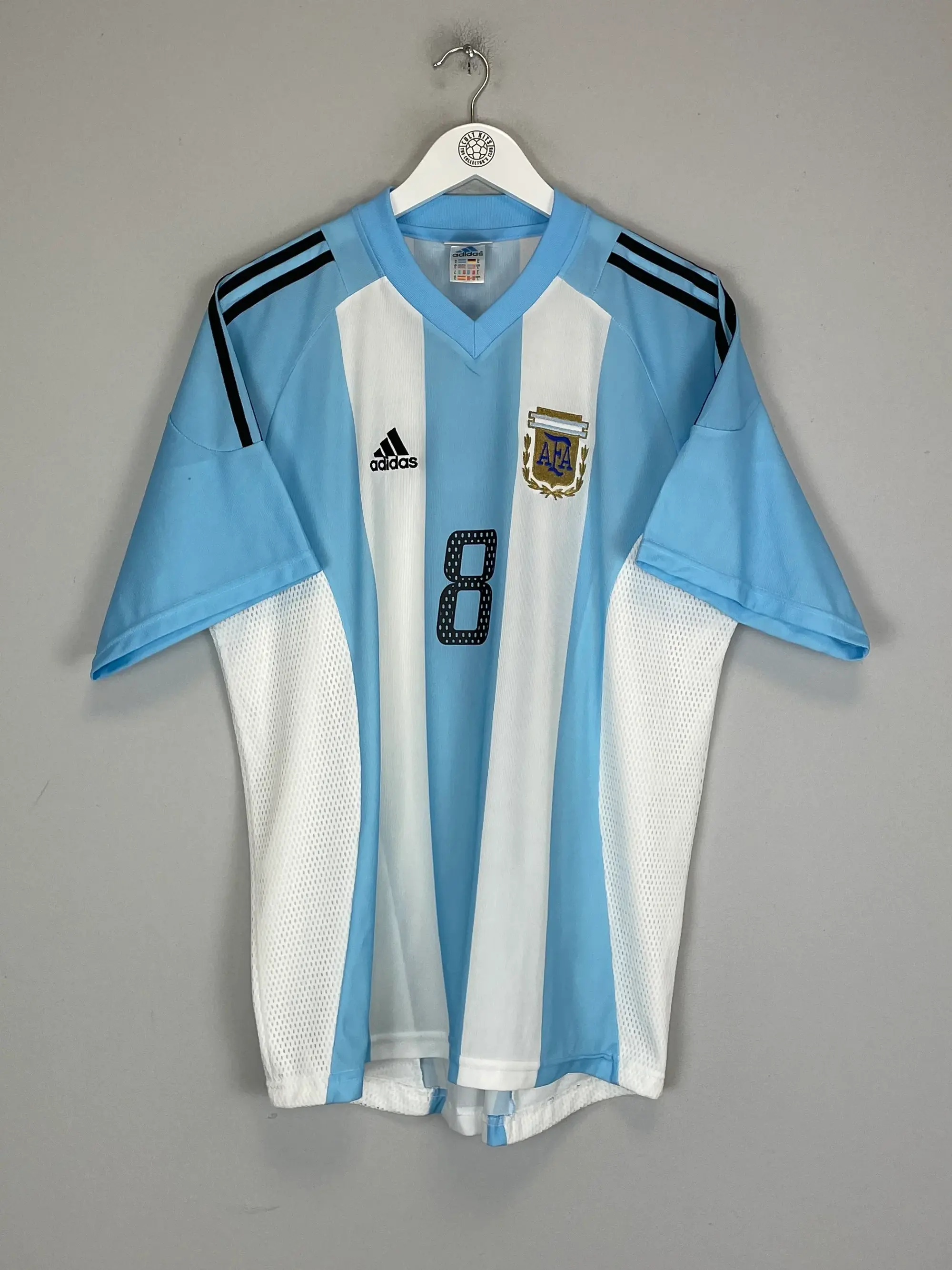 CULT KITS - 2010/11 SPAIN INIESTA #6 AWAY SHIRT (S) ADIDAS