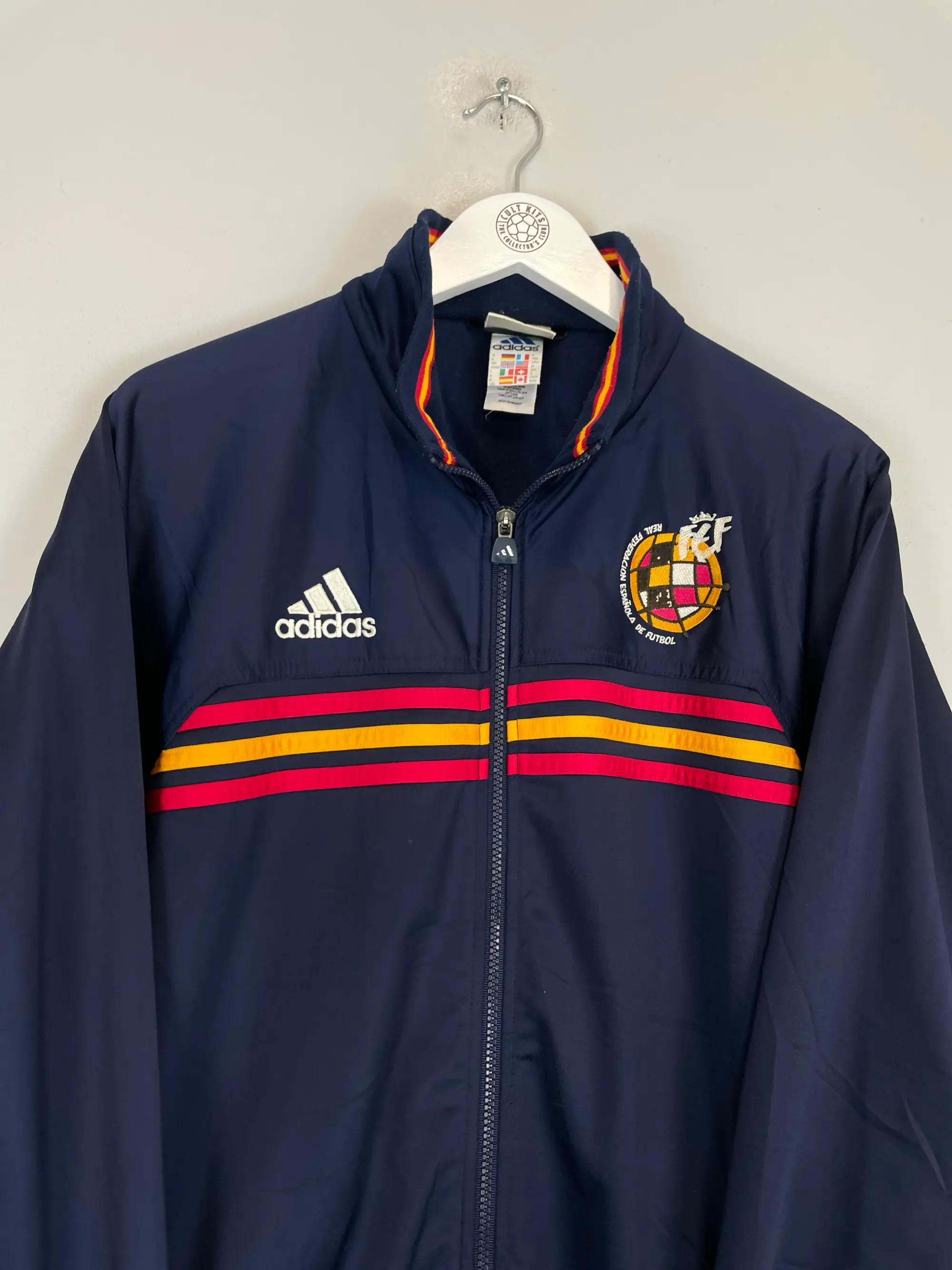 CULT KITS - 2000/02 SPAIN TRACK JACKET (M) ADIDAS