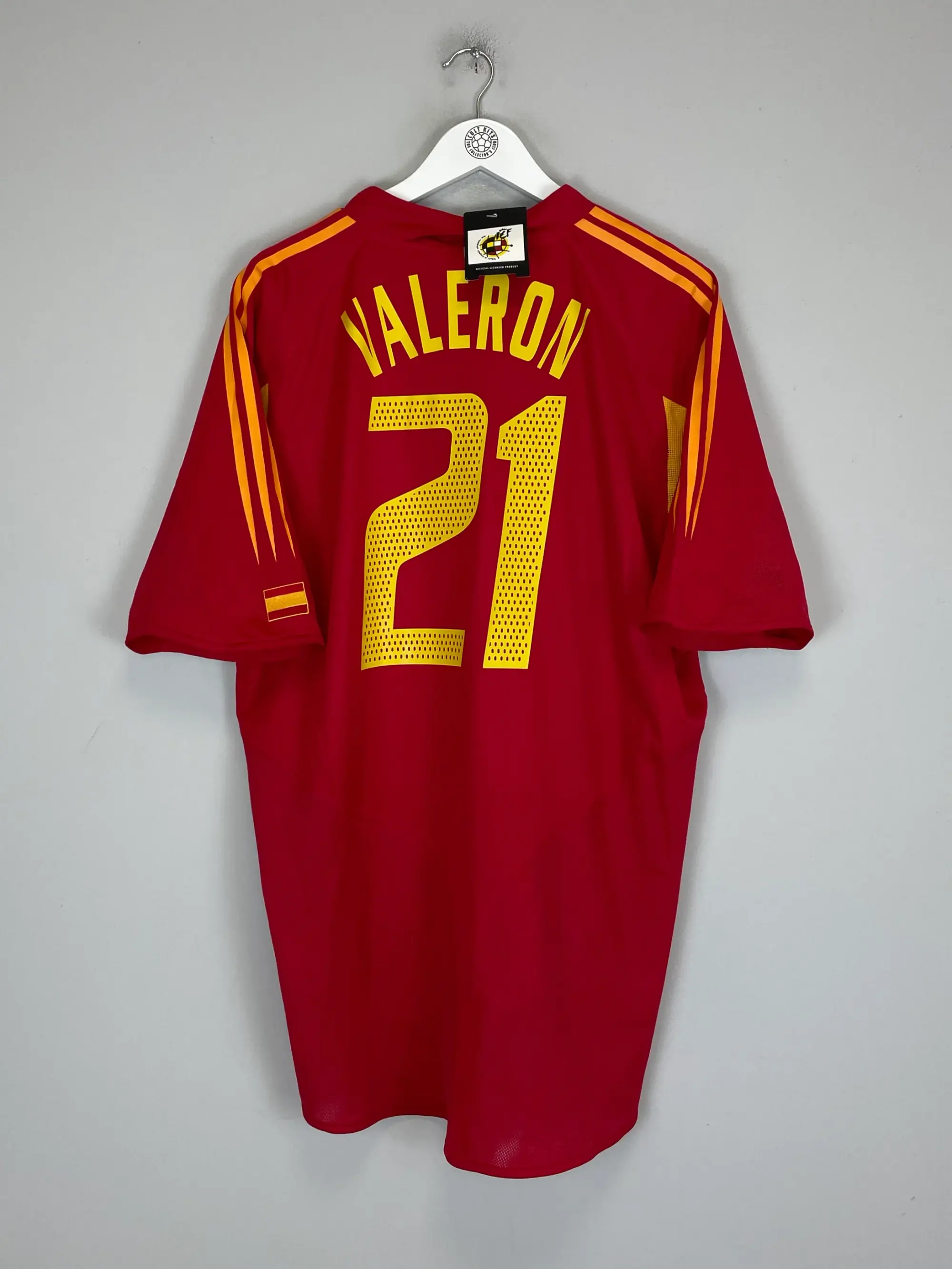 2004/06 SPAIN PUYOL #5 HOME SHIRT (M) ADIDAS | Cult Kits