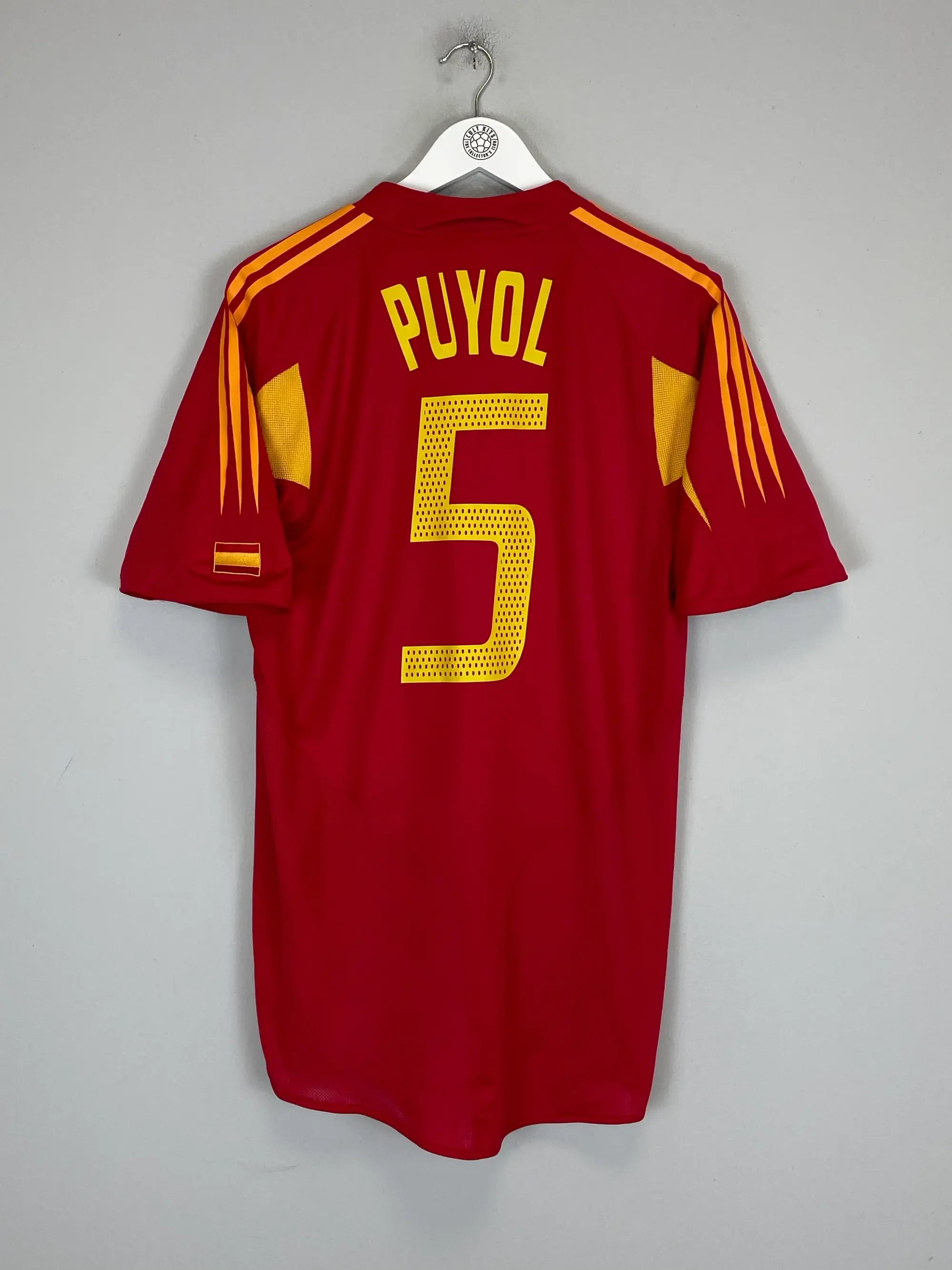 2004/06 SPAIN PUYOL #5 HOME SHIRT (M) ADIDAS | Cult Kits