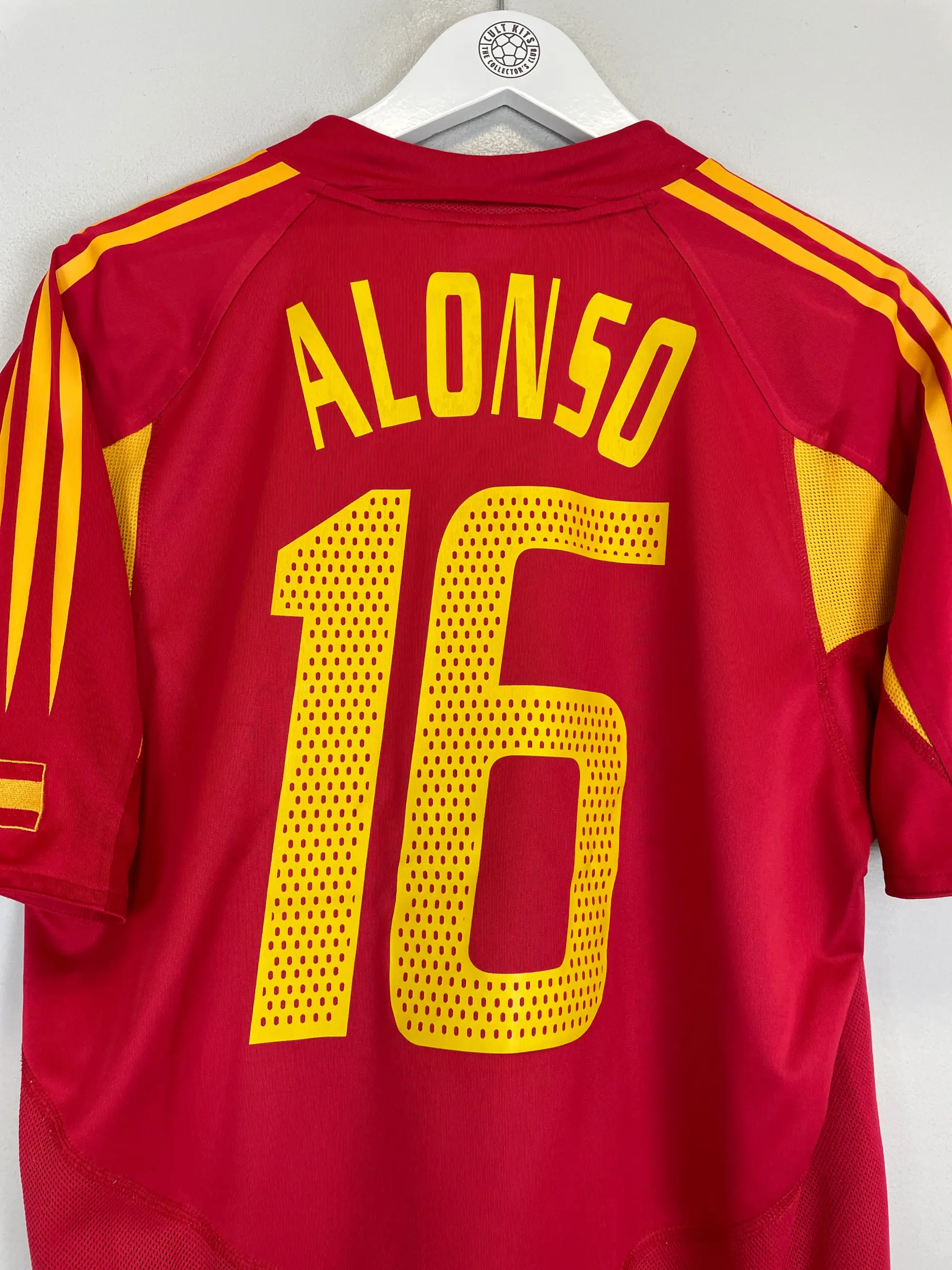 2004/06 SPAIN PUYOL #5 HOME SHIRT (M) ADIDAS | Cult Kits